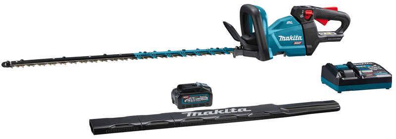 Makita UH005GD201 XGT 40V Max Li-ion Accu Heggenschaar Set (2x 2,5Ah) - 750mm - Trimuitvoering