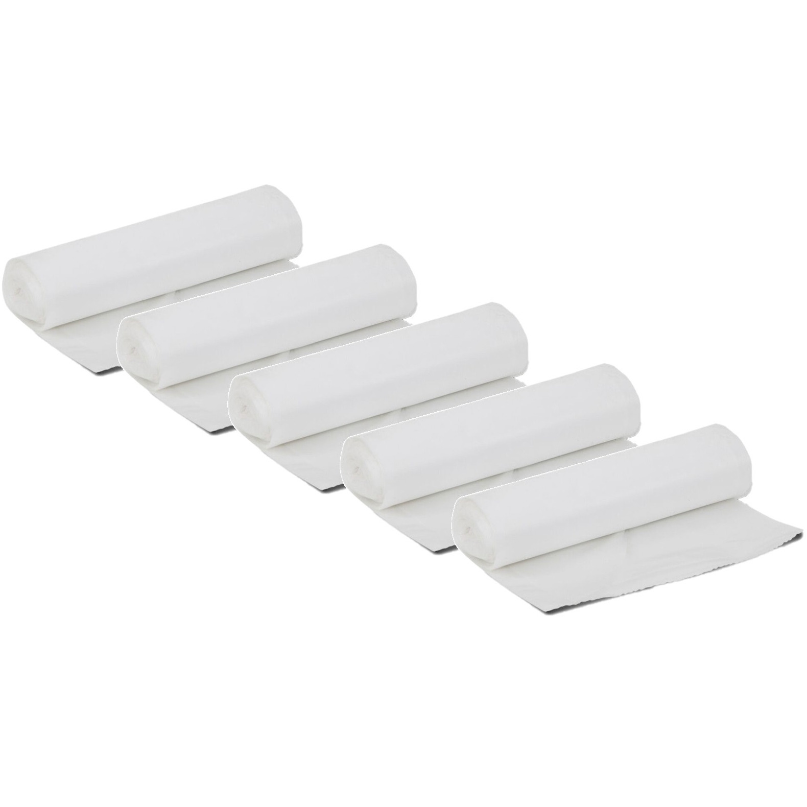 Merkloos 30x Puinzak/afvalzak 65 liter extra dik 65 x 100 cm -
