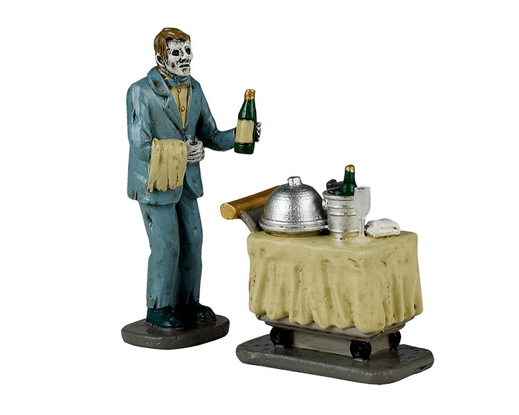 Lemax Spooky Service 4x10x13 cm 2st Halloween - 