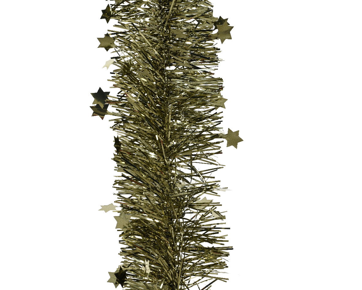 Decoris Lametta guirl.pet d9h270 cm rsmrn - 