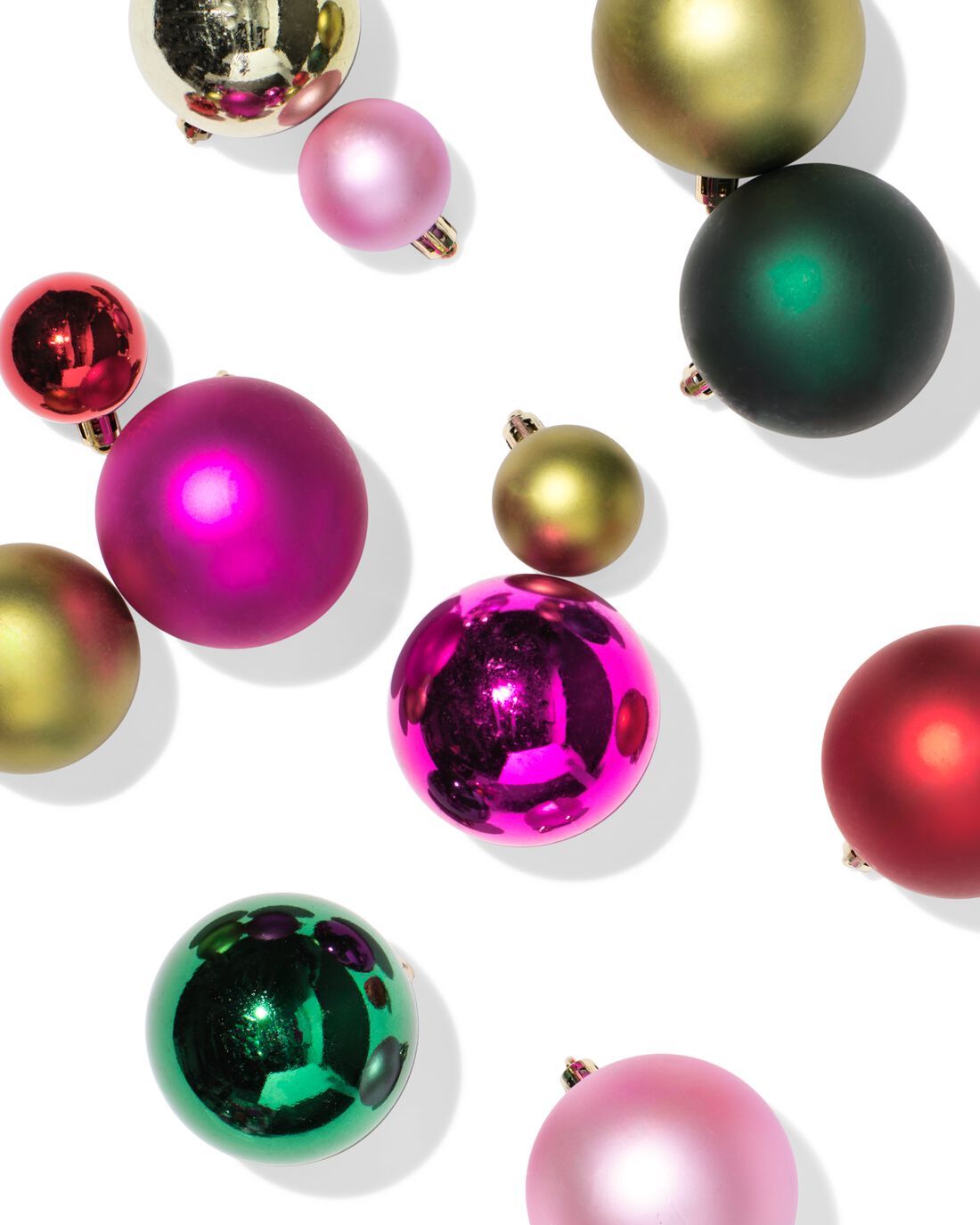 HEMA Kerstballen set multi - 44 stuks (multi)