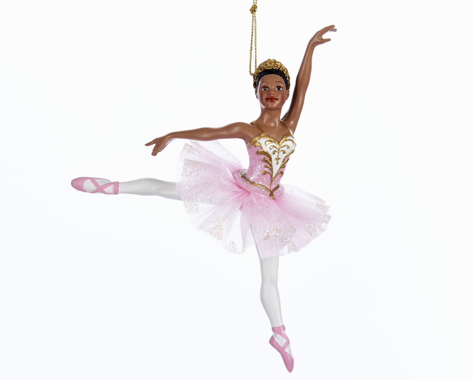 Kurt s adler 6.25 inch African American Ballerina Orn 12,065x7,62x15,875 cm kerstornament - 