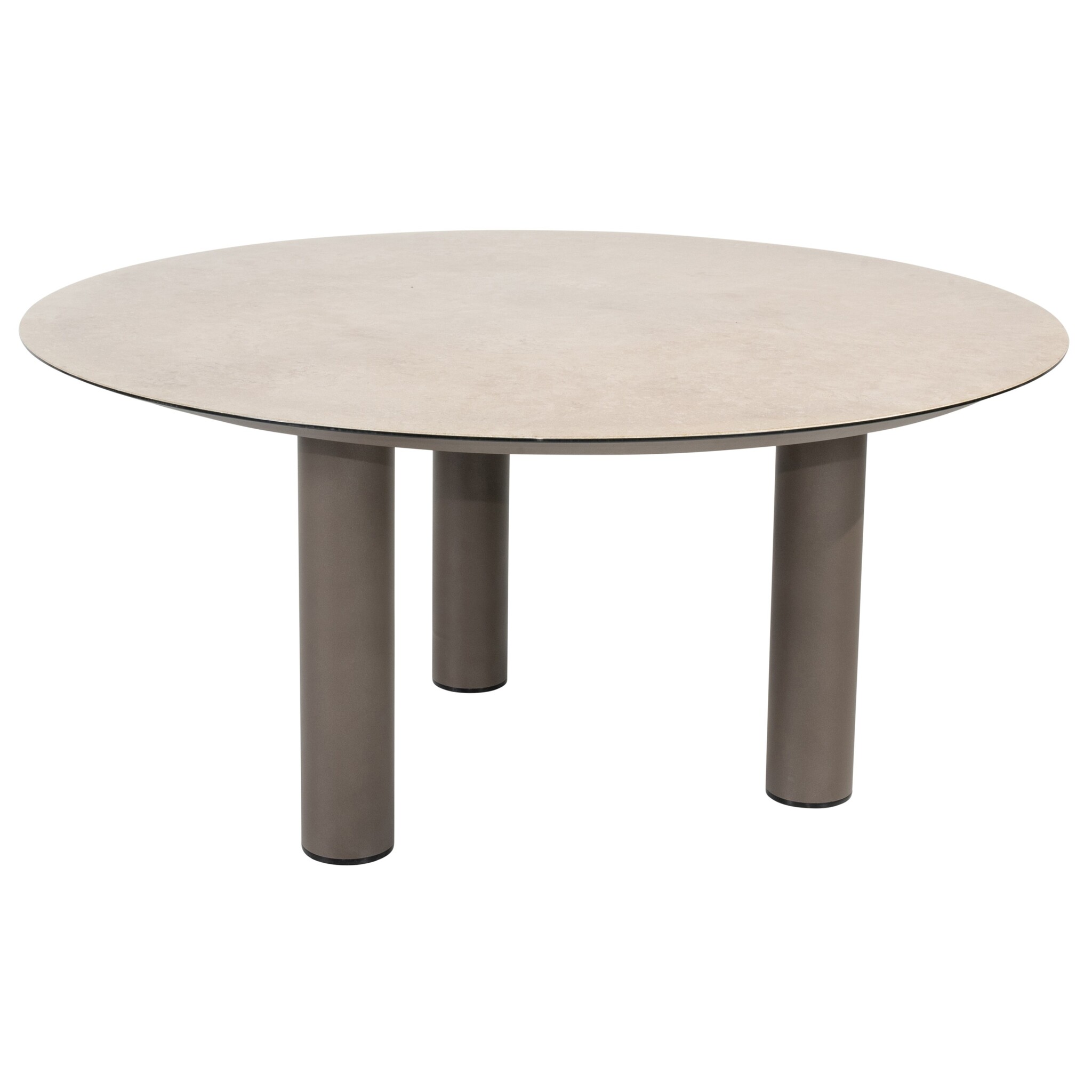 Taste 4SO Donato dining tuintafel 160xH75 cm met 3 poten printed ceramic terre 