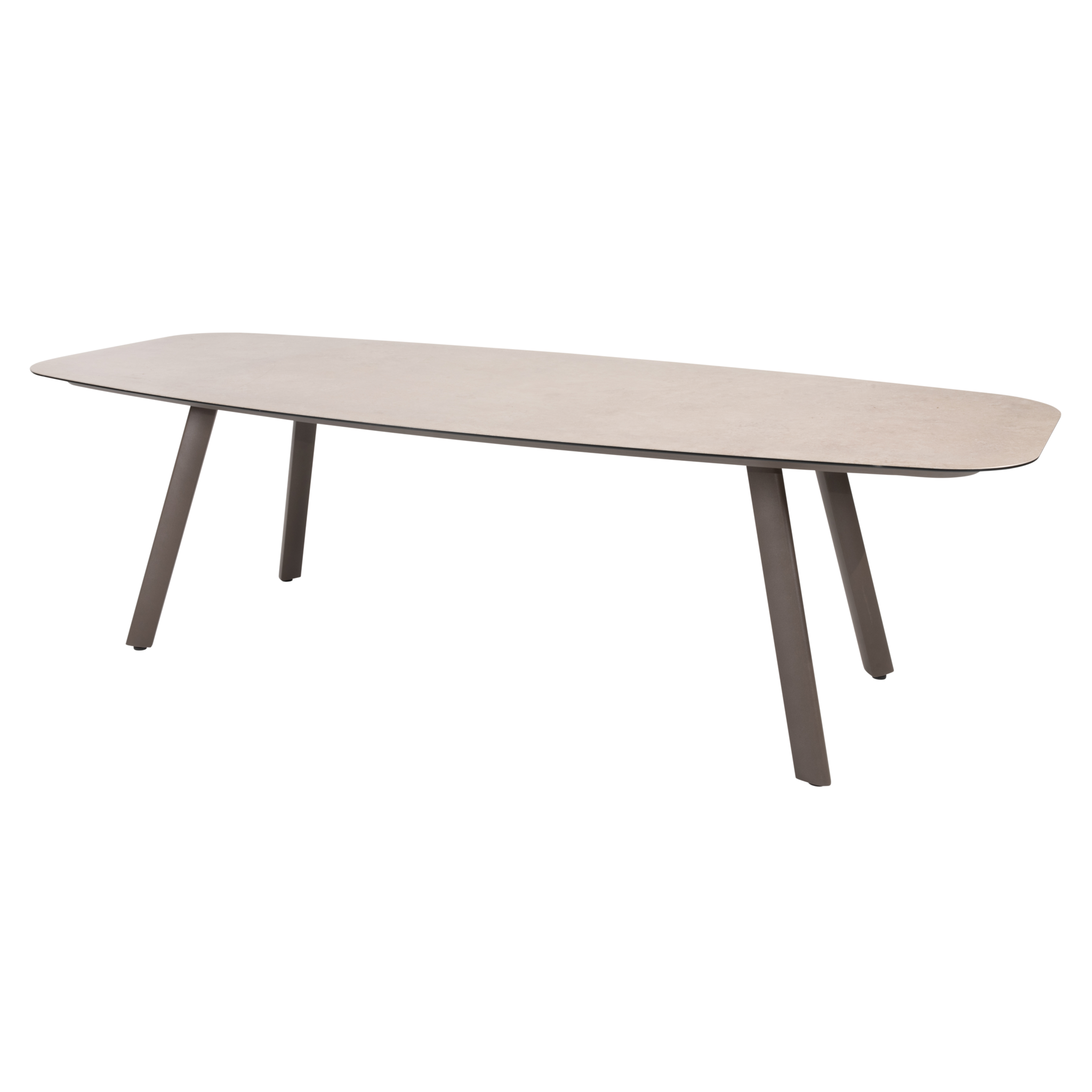 Taste 4SO Manolo uitschuifbare dining tuintafel printed ceramic 230-290x100xH75 cm terre 