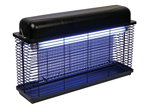 Velleman Elektrische insectenverdelger 2 x 15 w gebruik buitenshuis - 