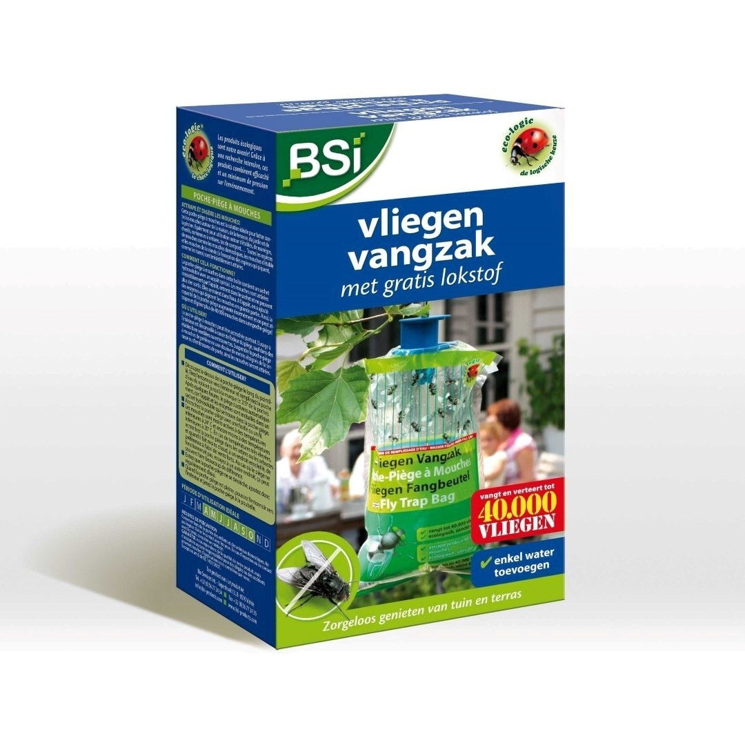 Bsi Vliegen vangzak met lokmiddel - 