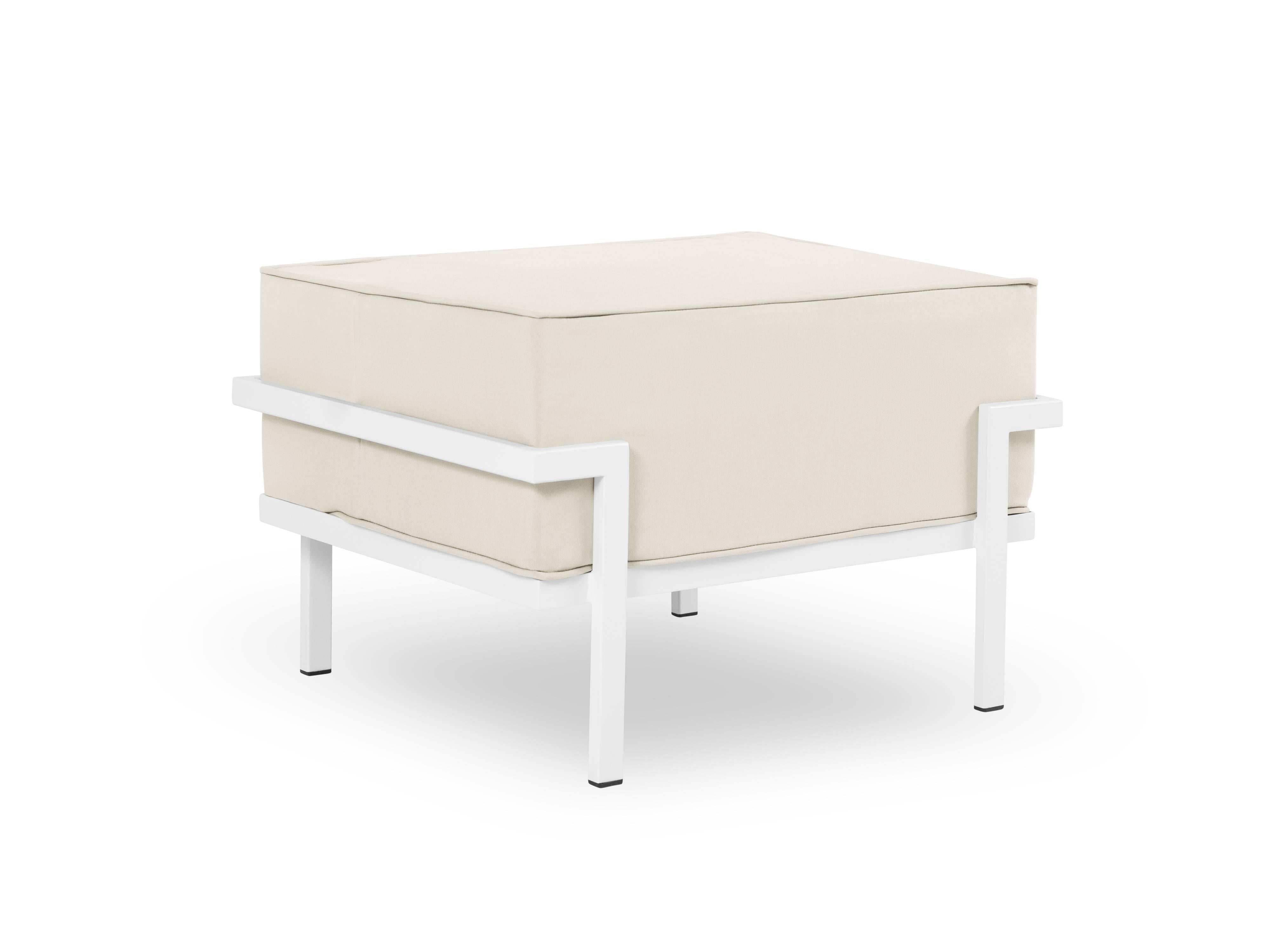 Calme Jardin Buitenpoef Cannes White | 