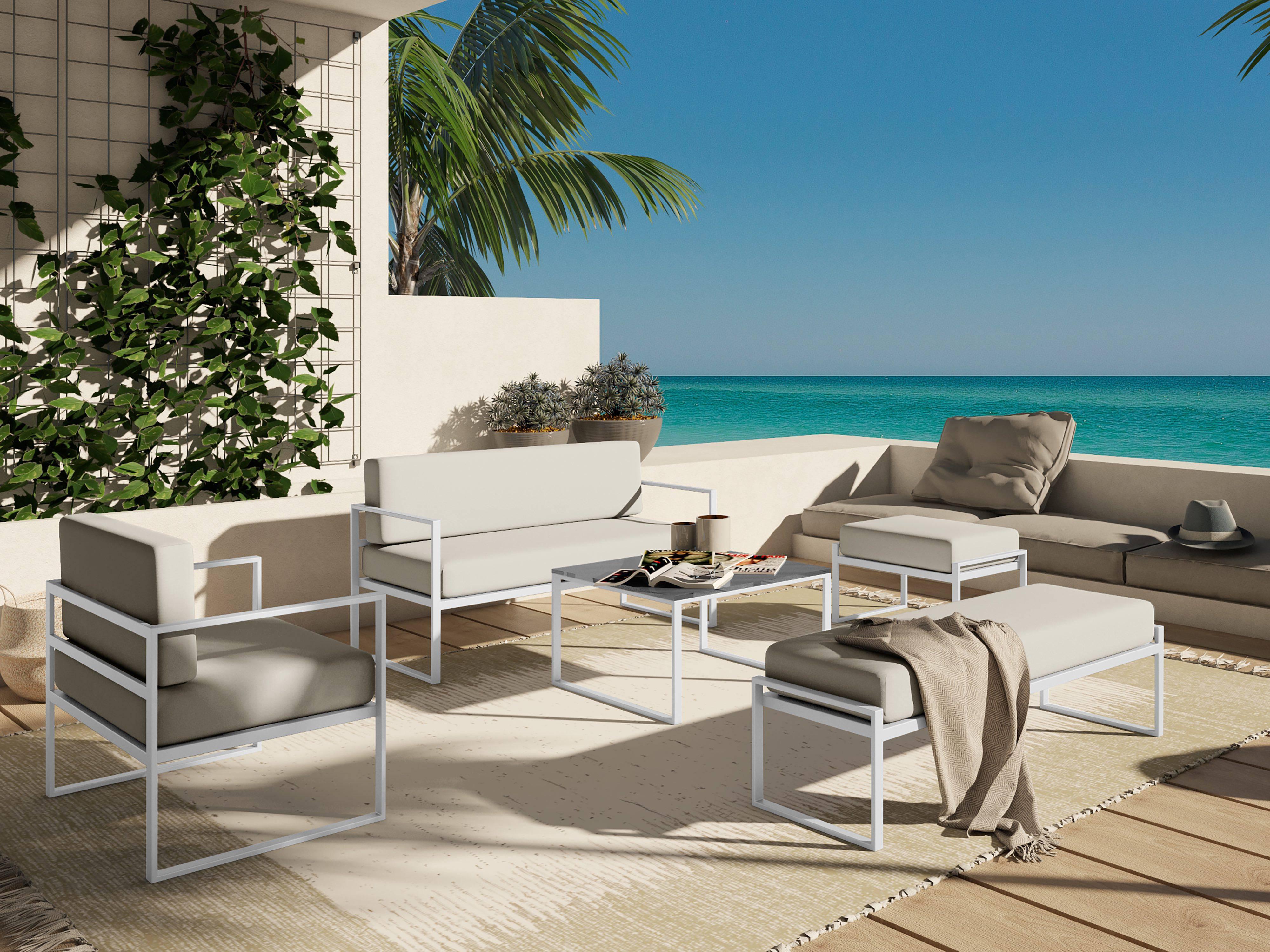 Calme Jardin Loungeset 5 Nicea | 