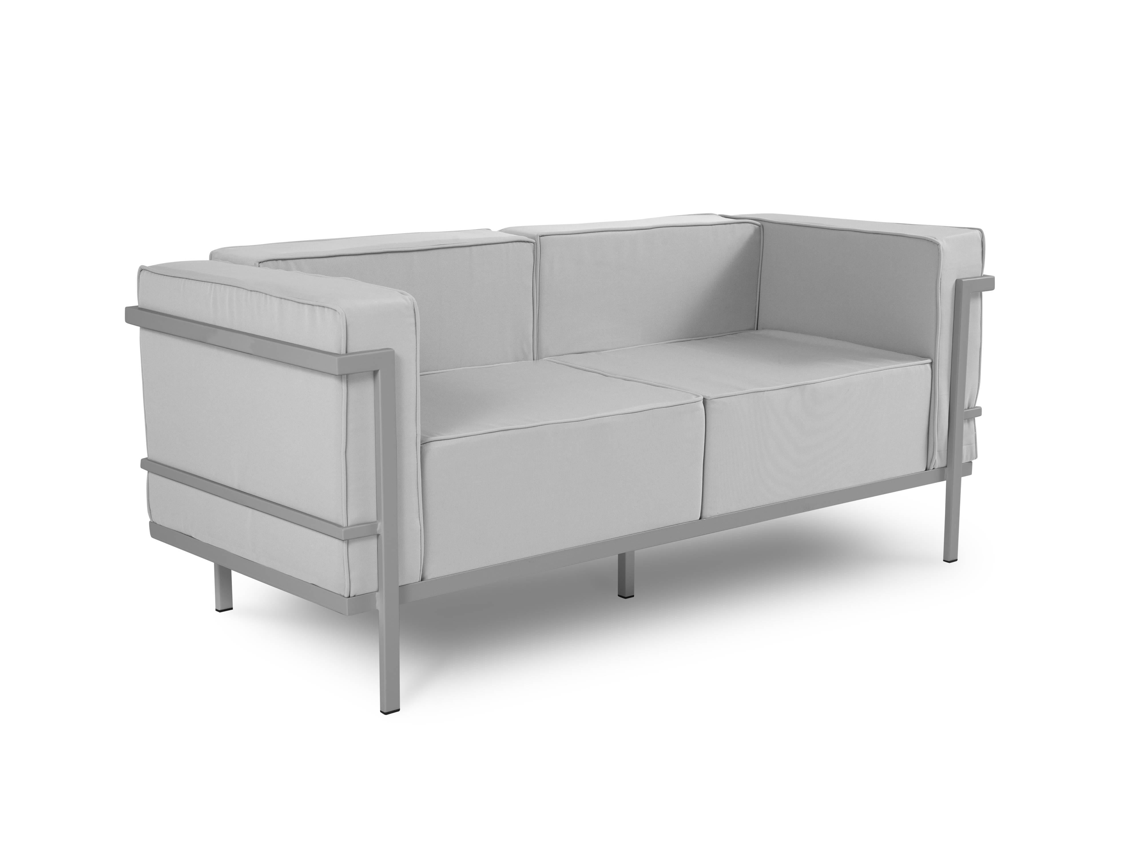 Calme Jardin Outdoor 2-zitsbank Cannes Grey | 