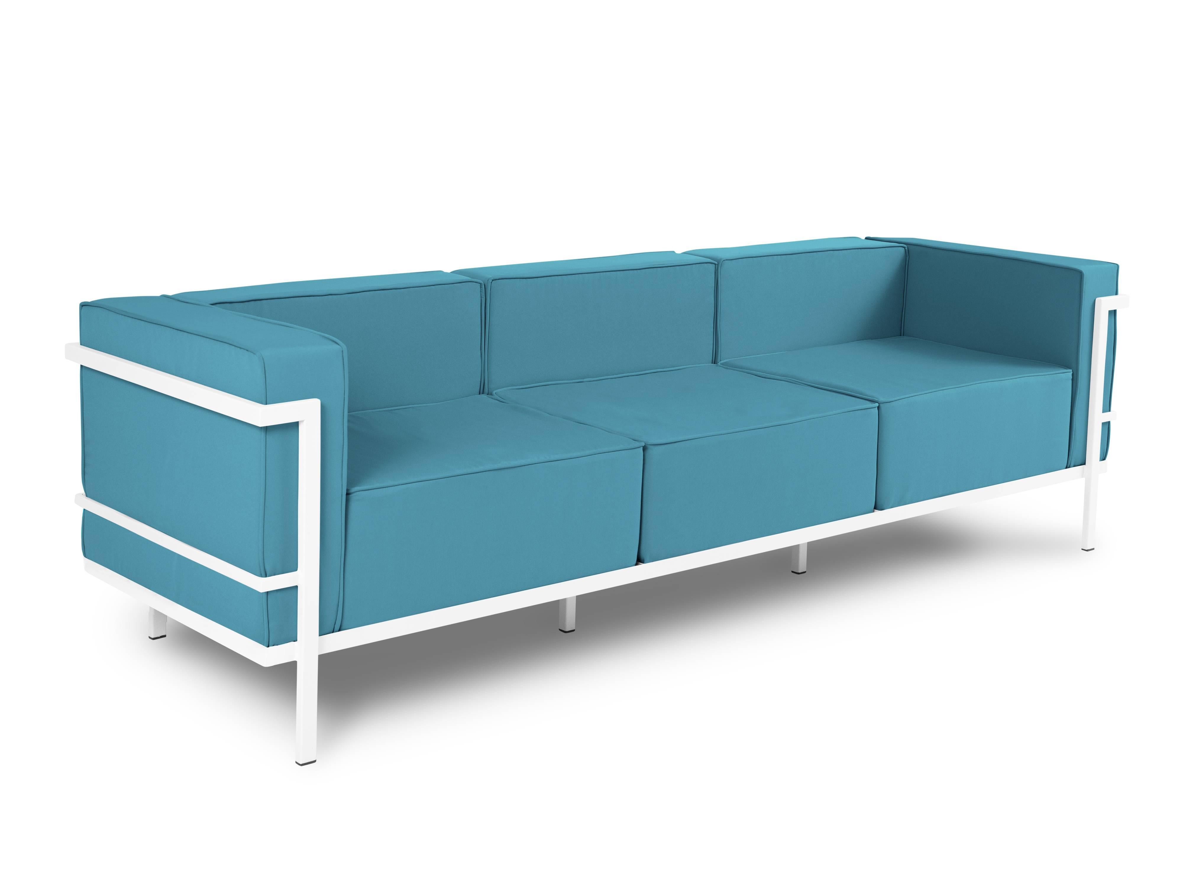 Calme Jardin Outdoor 3-zitsbank Cannes Wit | 