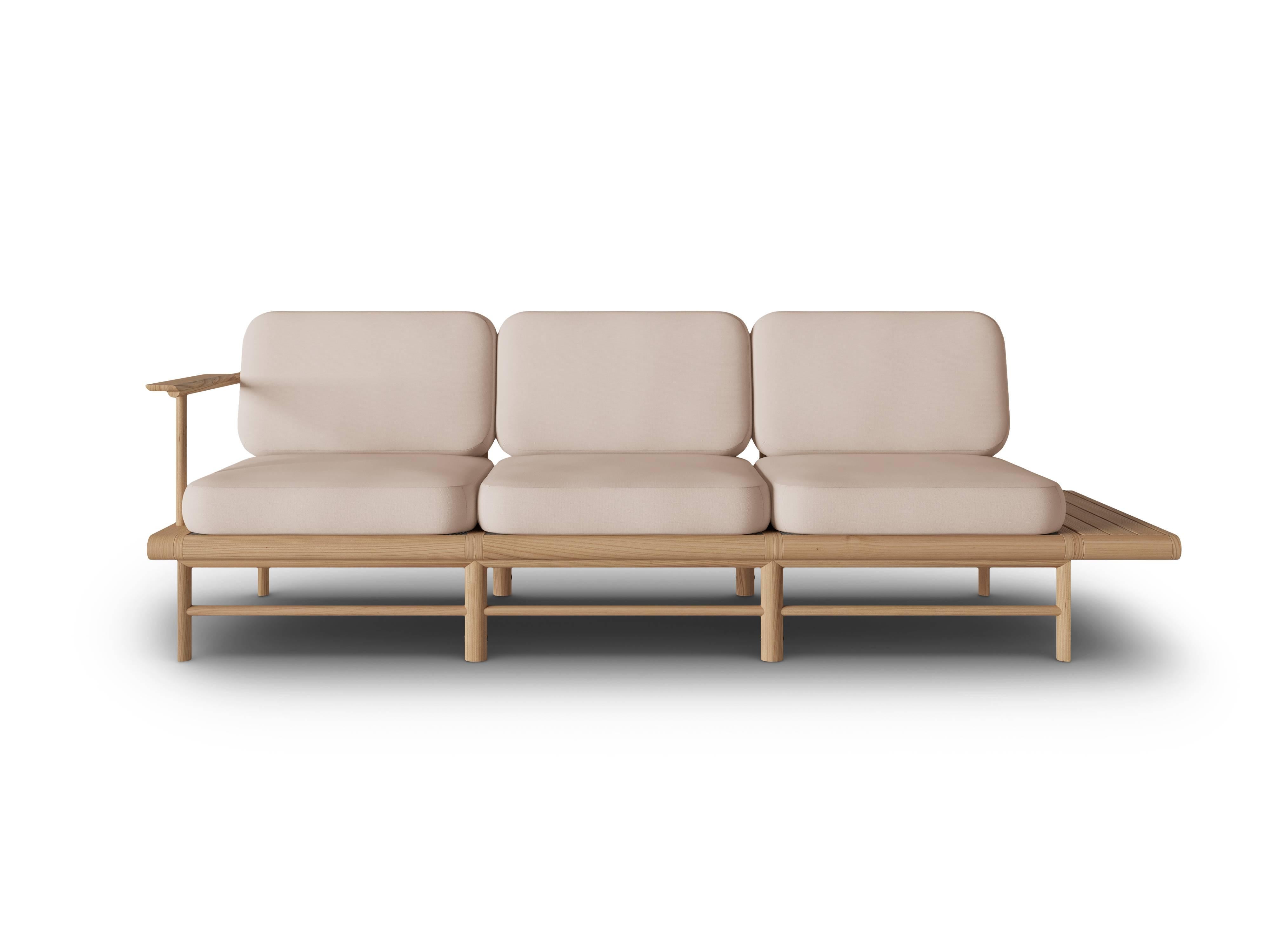 Calme Jardin Outdoor zitbank Belize rechts | 