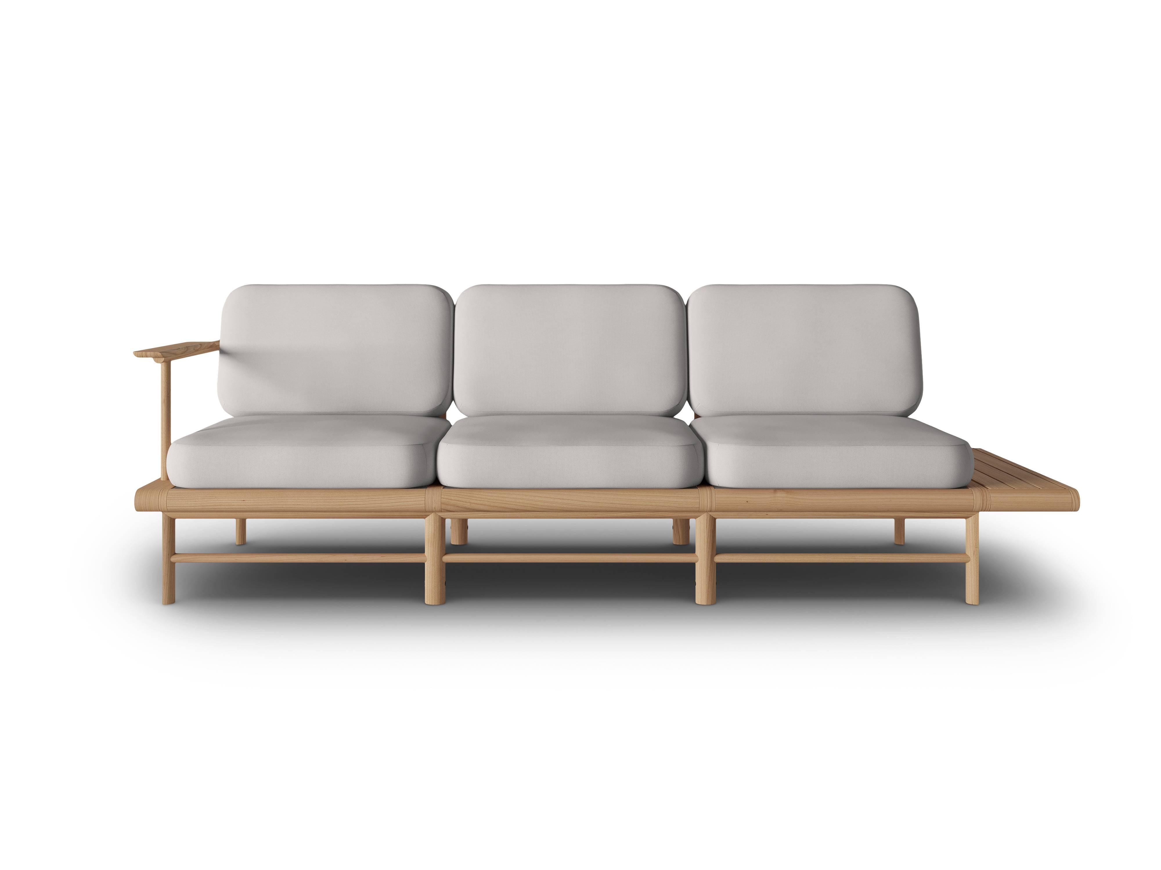 Calme Jardin Outdoor zitbank Belize rechts | 