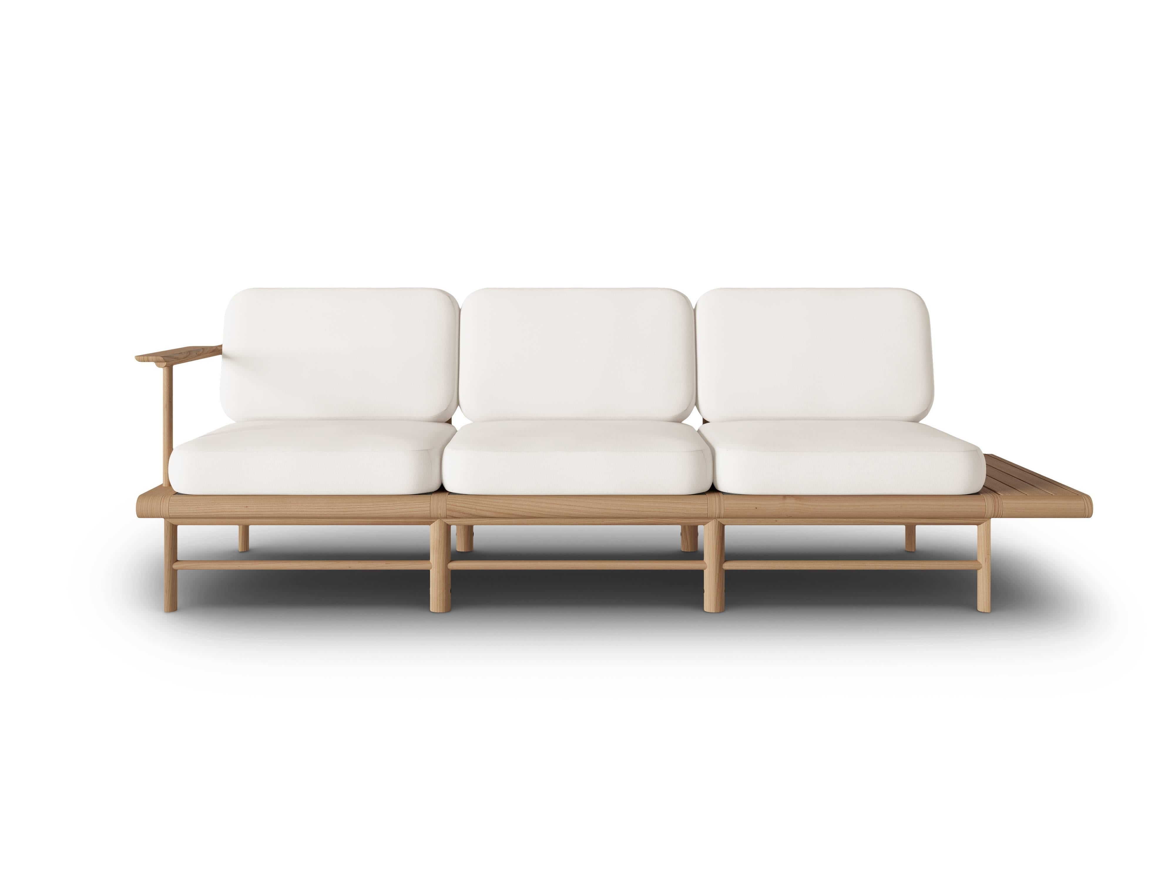 Calme Jardin Outdoor zitbank Belize rechts | 