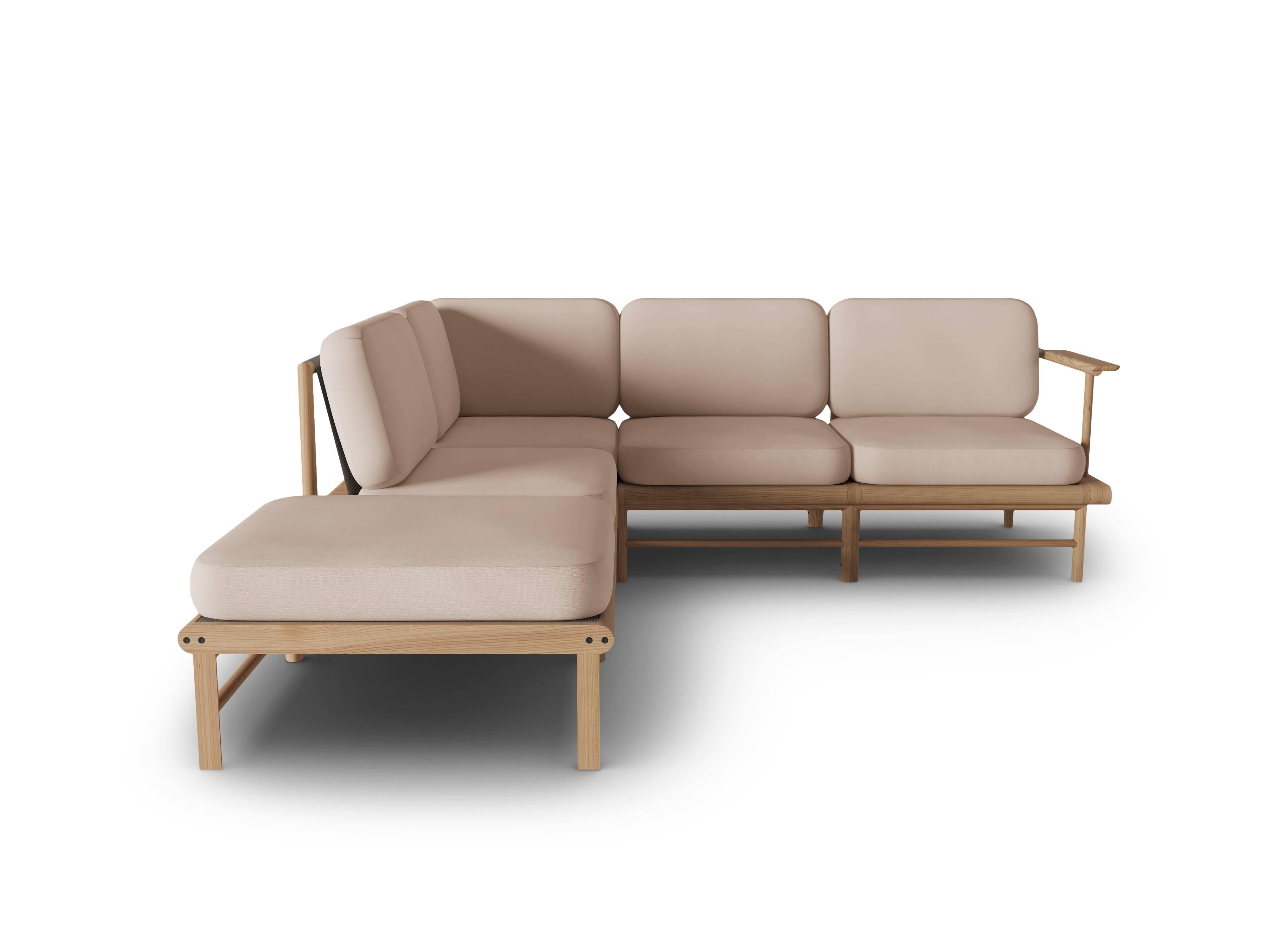 Calme Jardin Outdoor hoekbank Belize links | 