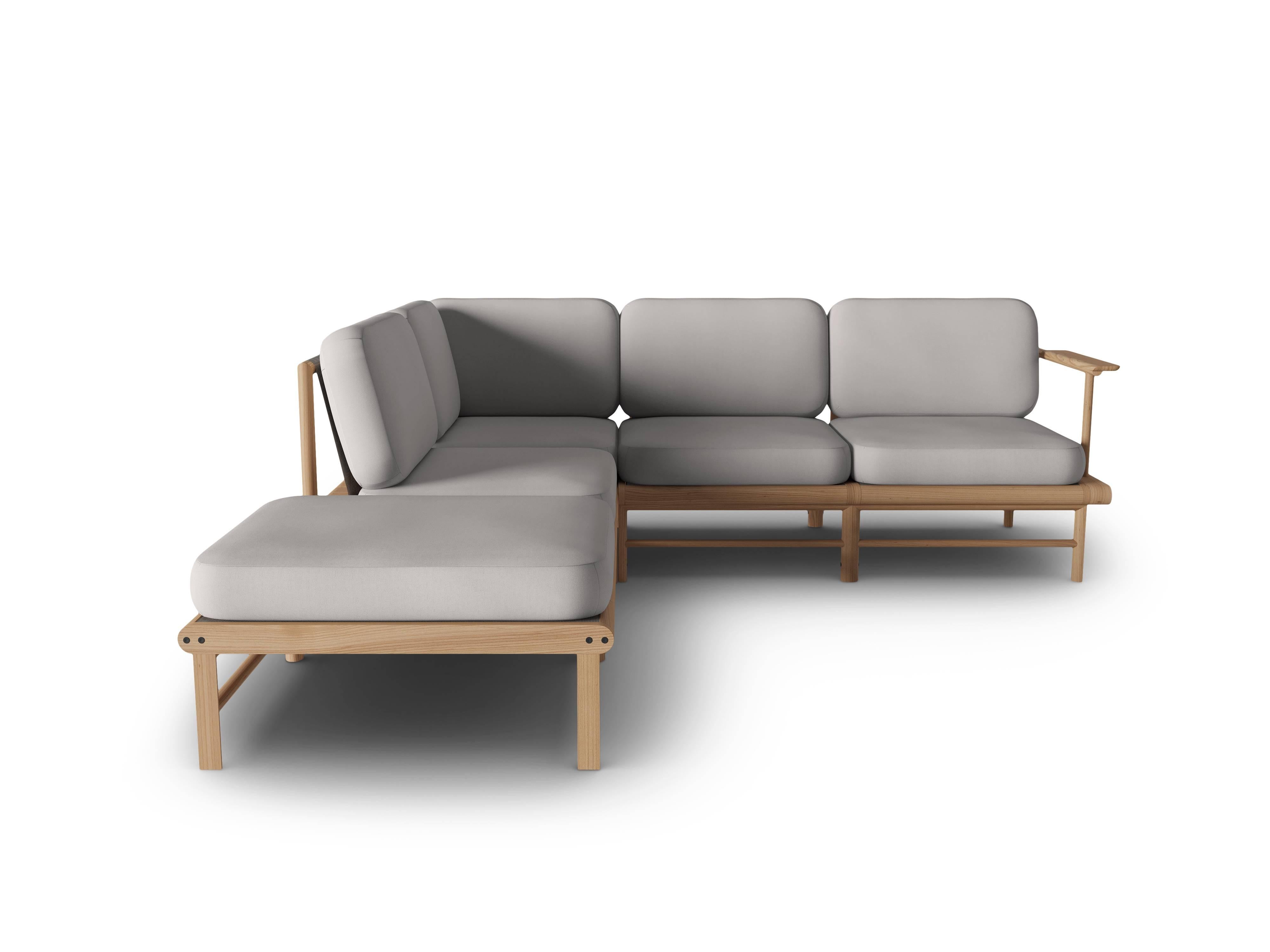 Calme Jardin Outdoor hoekbank Belize links | 