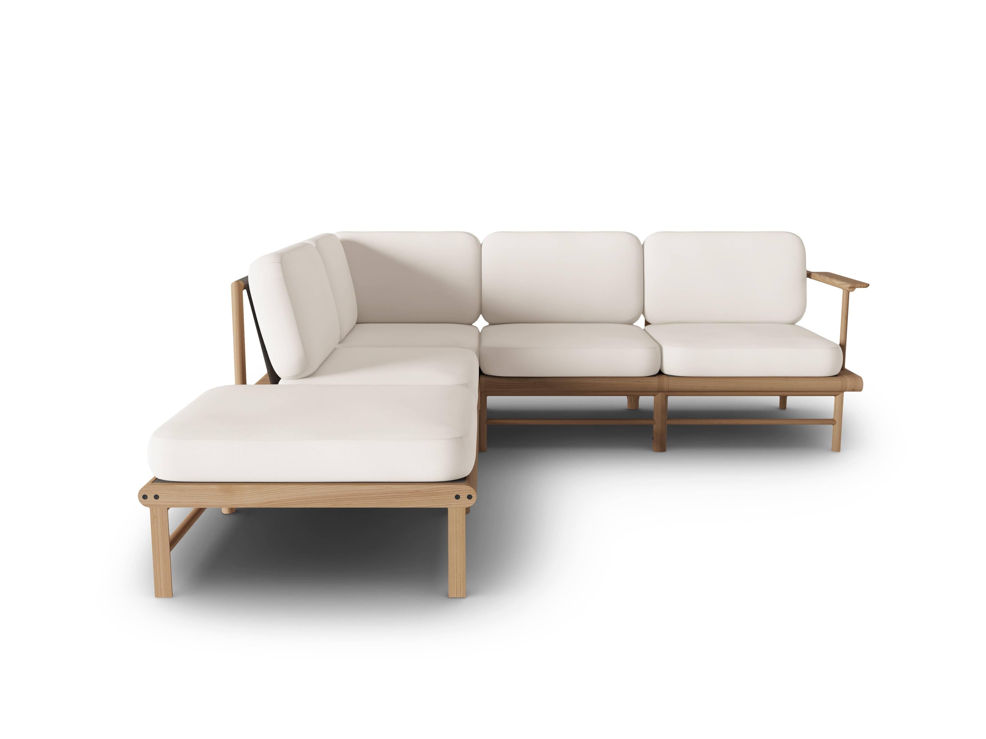 Calme Jardin Outdoor hoekbank Belize links | 