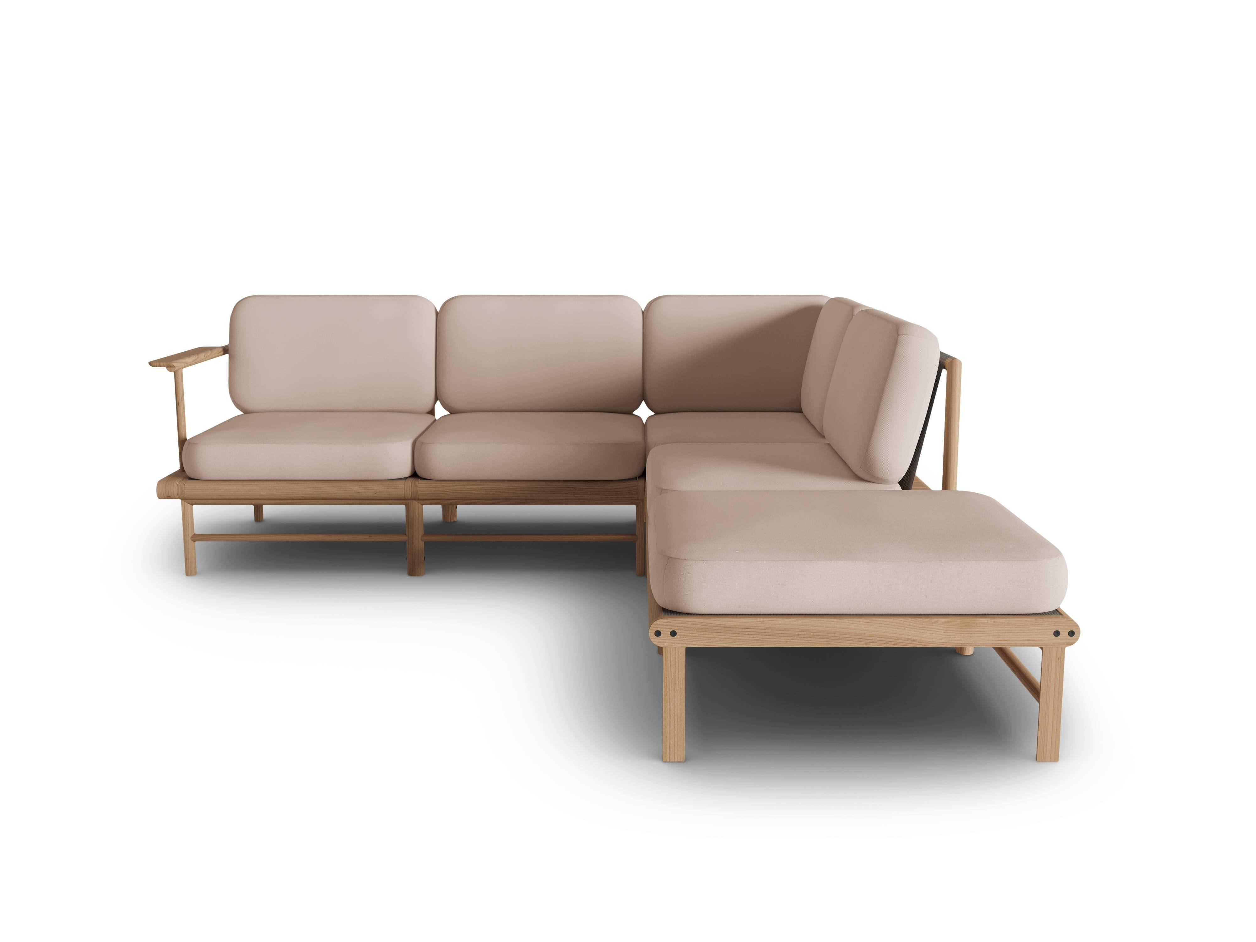 Calme Jardin Outdoor hoekbank Belize rechts | 