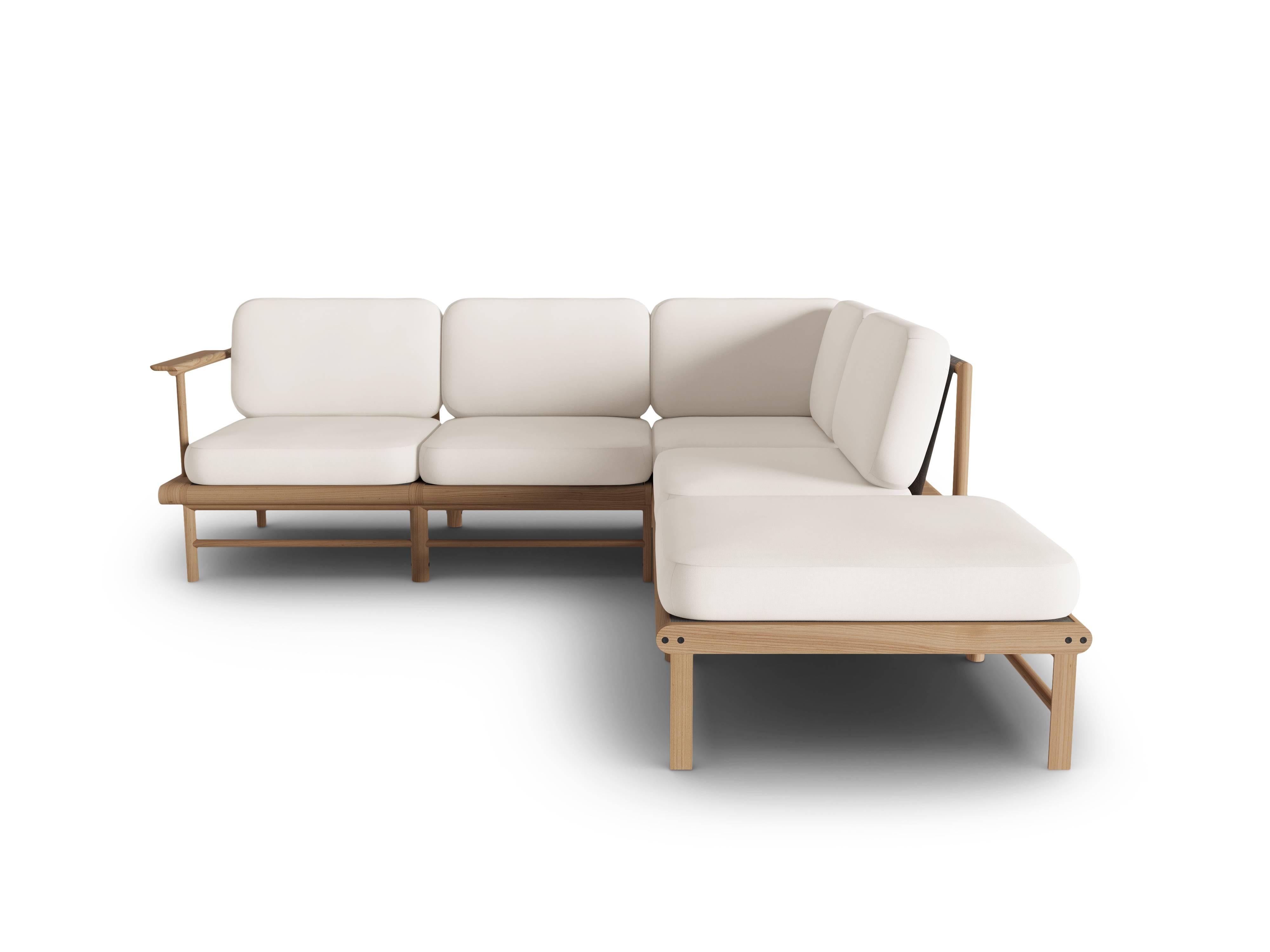 Calme Jardin Outdoor hoekbank Belize rechts | 