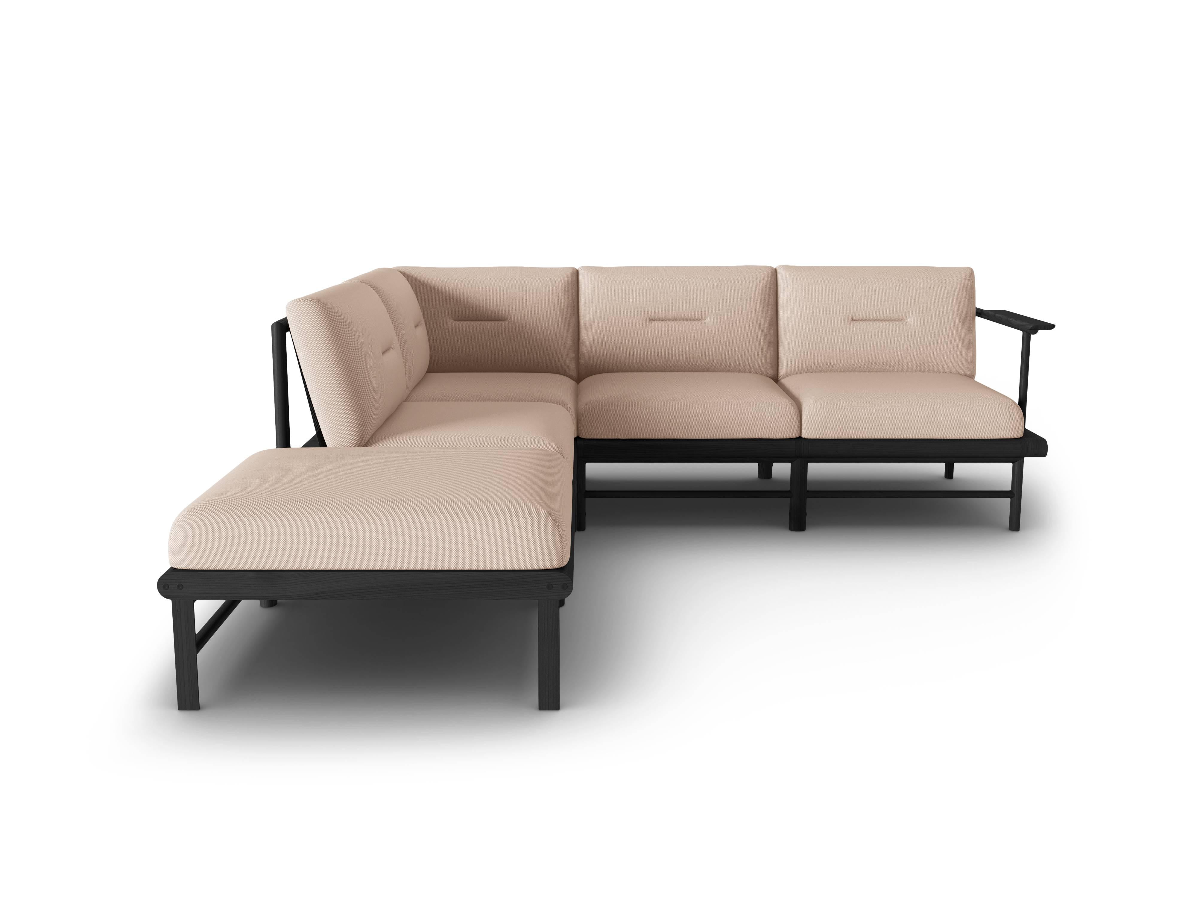 Calme Jardin Outdoor hoekbank Hawai links | 