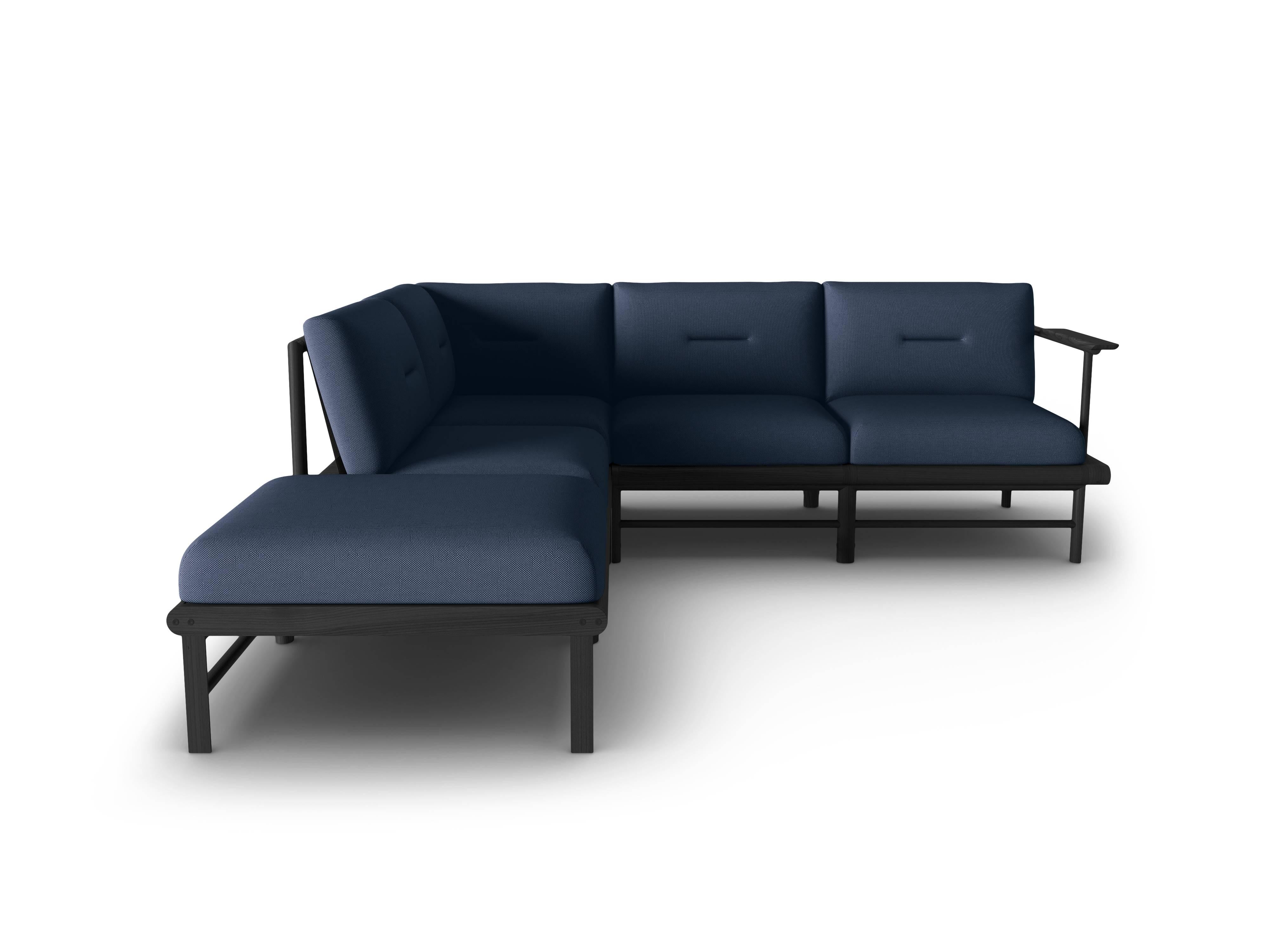 Calme Jardin Outdoor hoekbank Hawai links | 