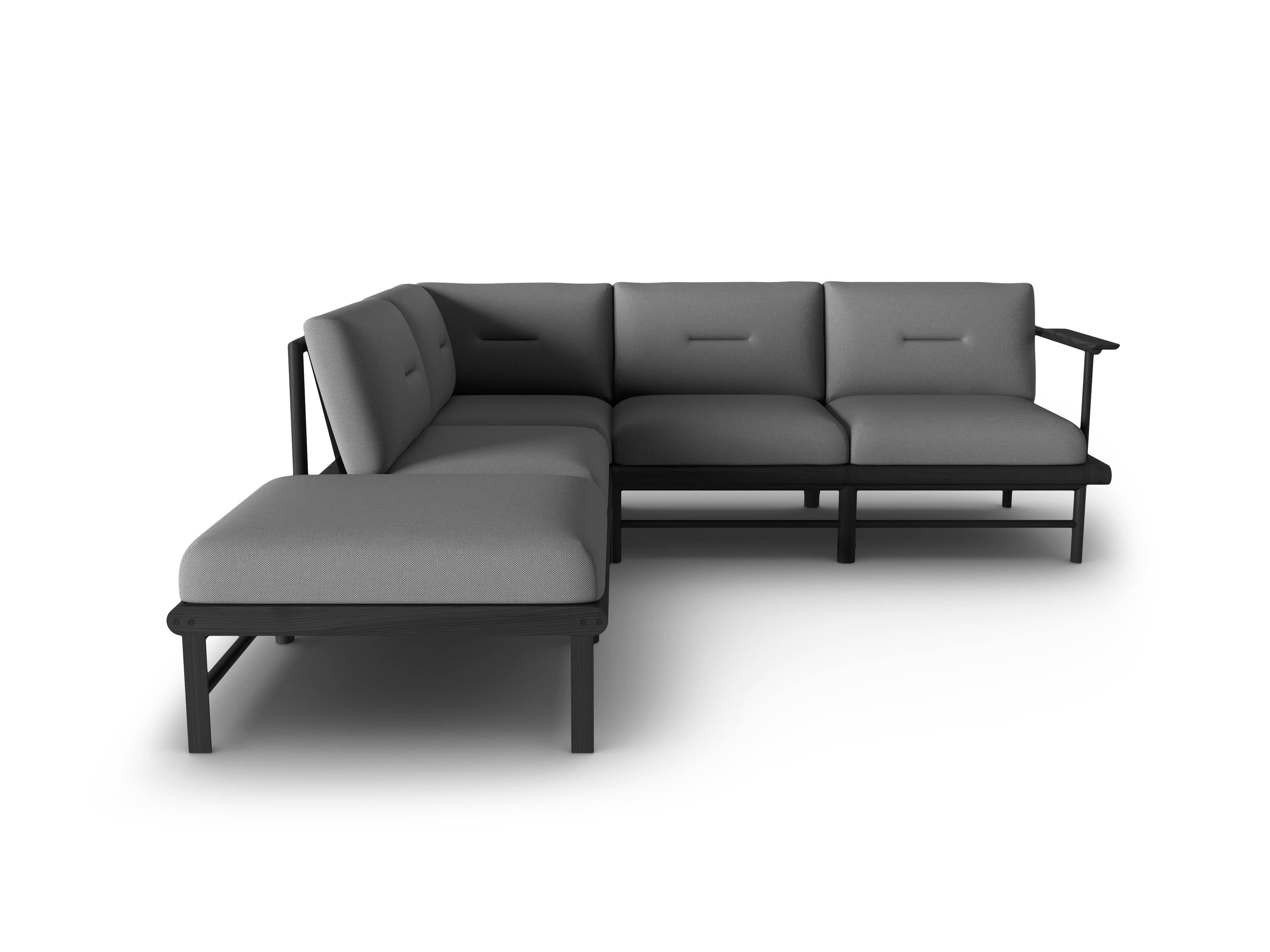Calme Jardin Outdoor hoekbank Hawai links | 