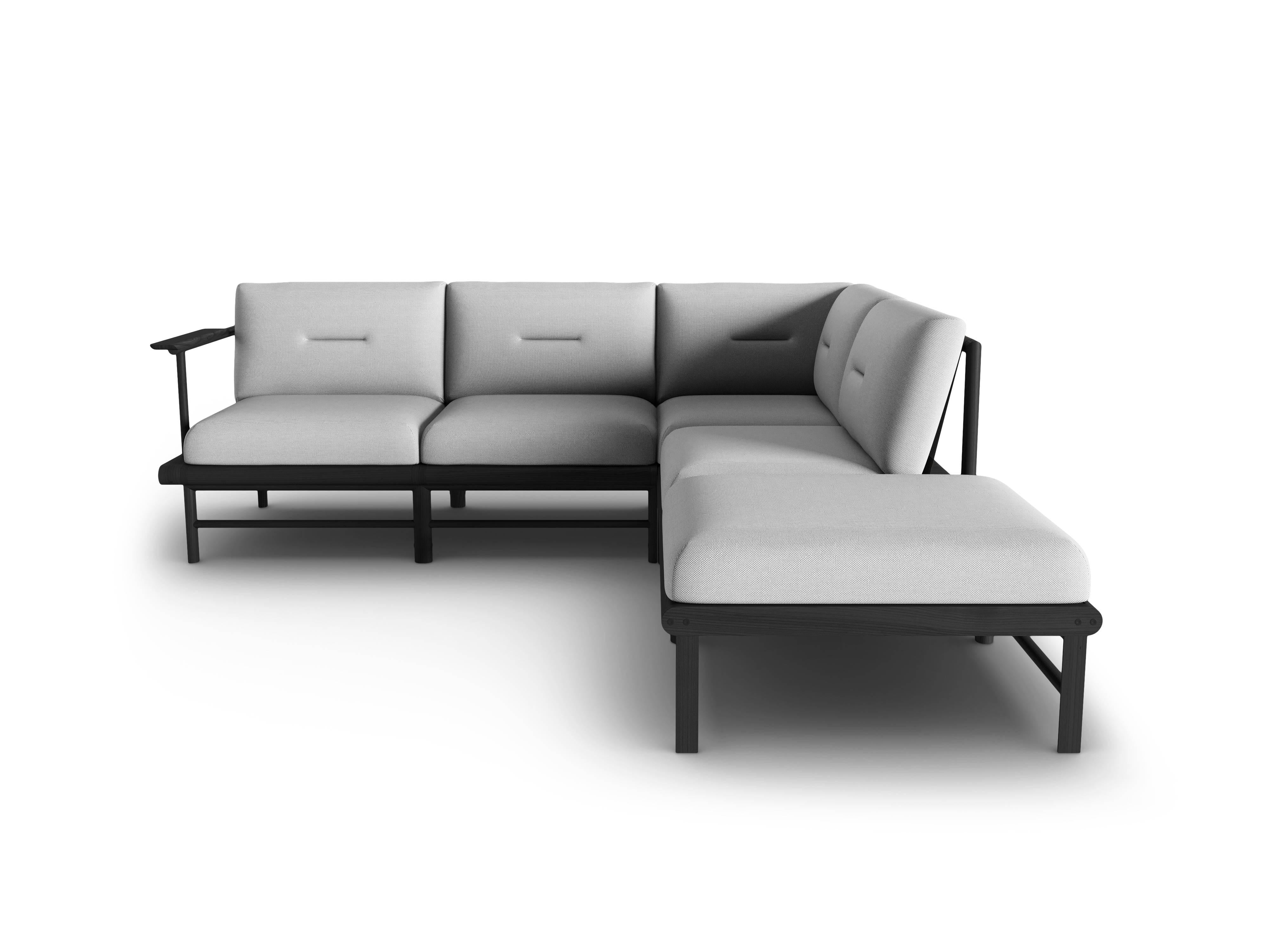 Calme Jardin Outdoor hoekbank Hawai rechts | 