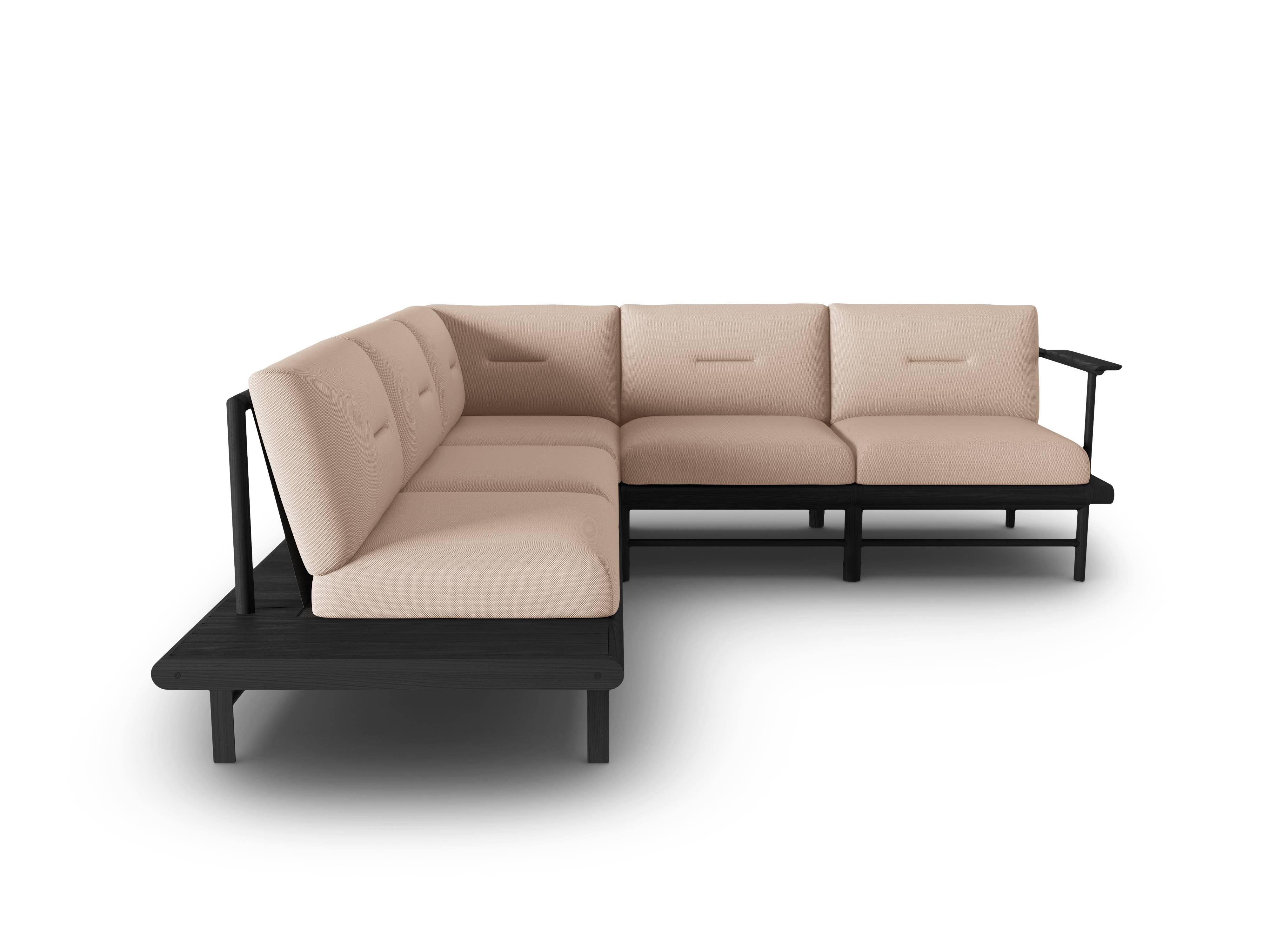 Calme Jardin Outdoor hoekbank Hawai links | 