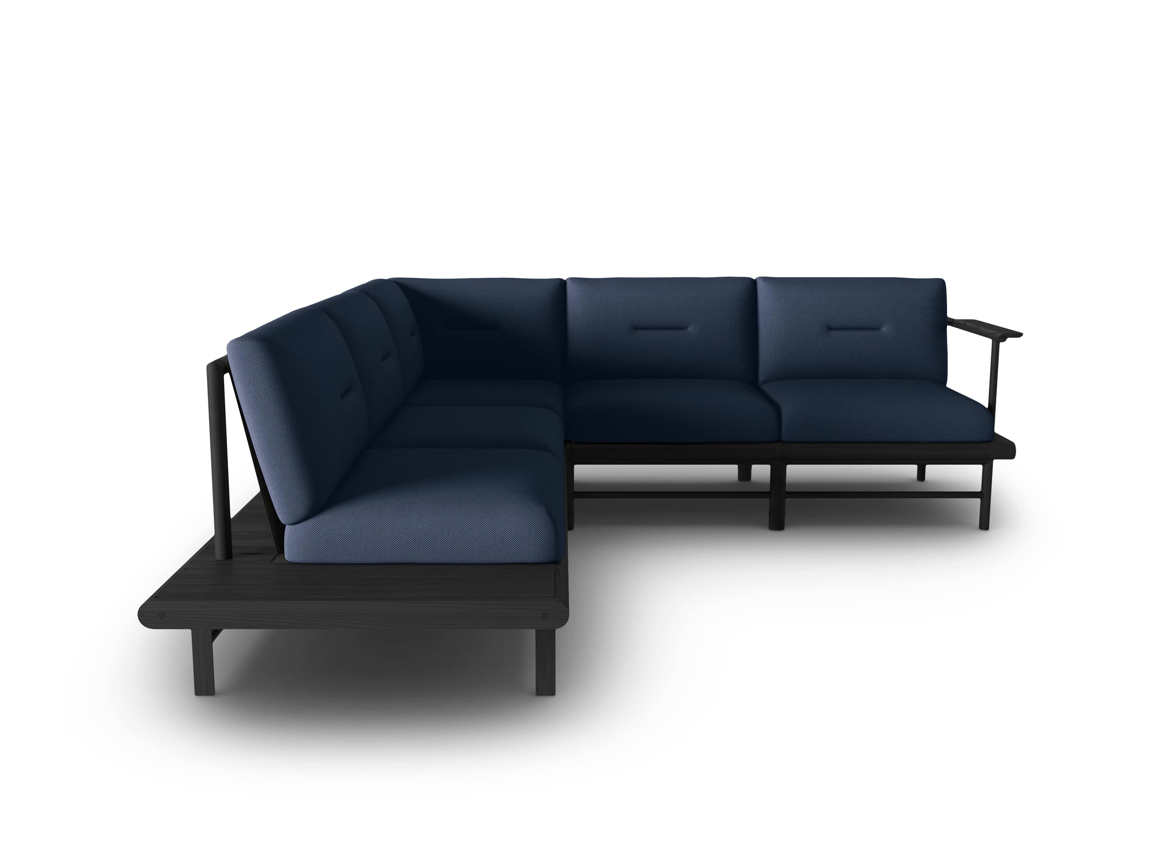 Calme Jardin Outdoor hoekbank Hawai links | 