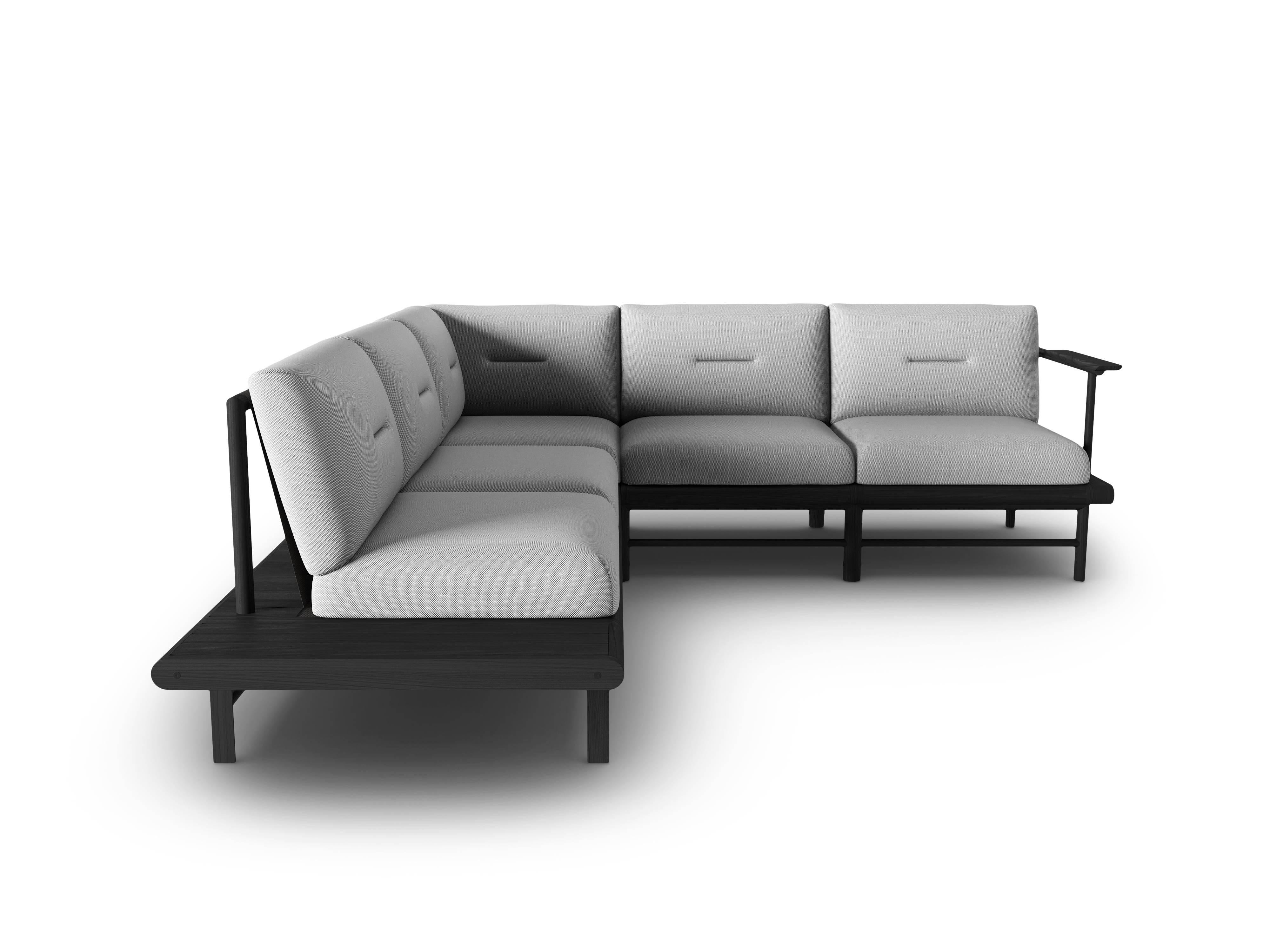 Calme Jardin Outdoor hoekbank Hawai links | 