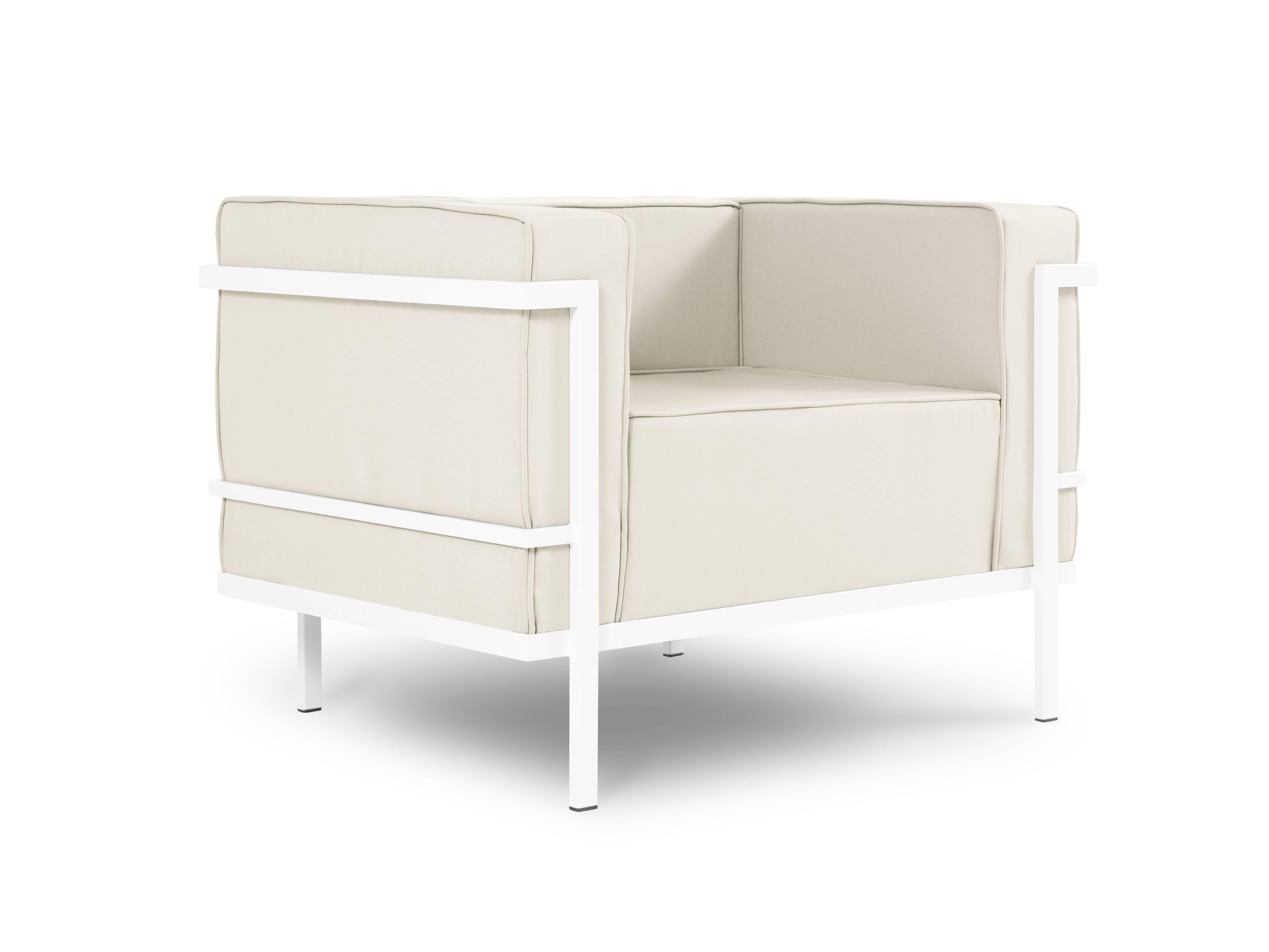 Calme Jardin Outdoor fauteuil Cannes White | 