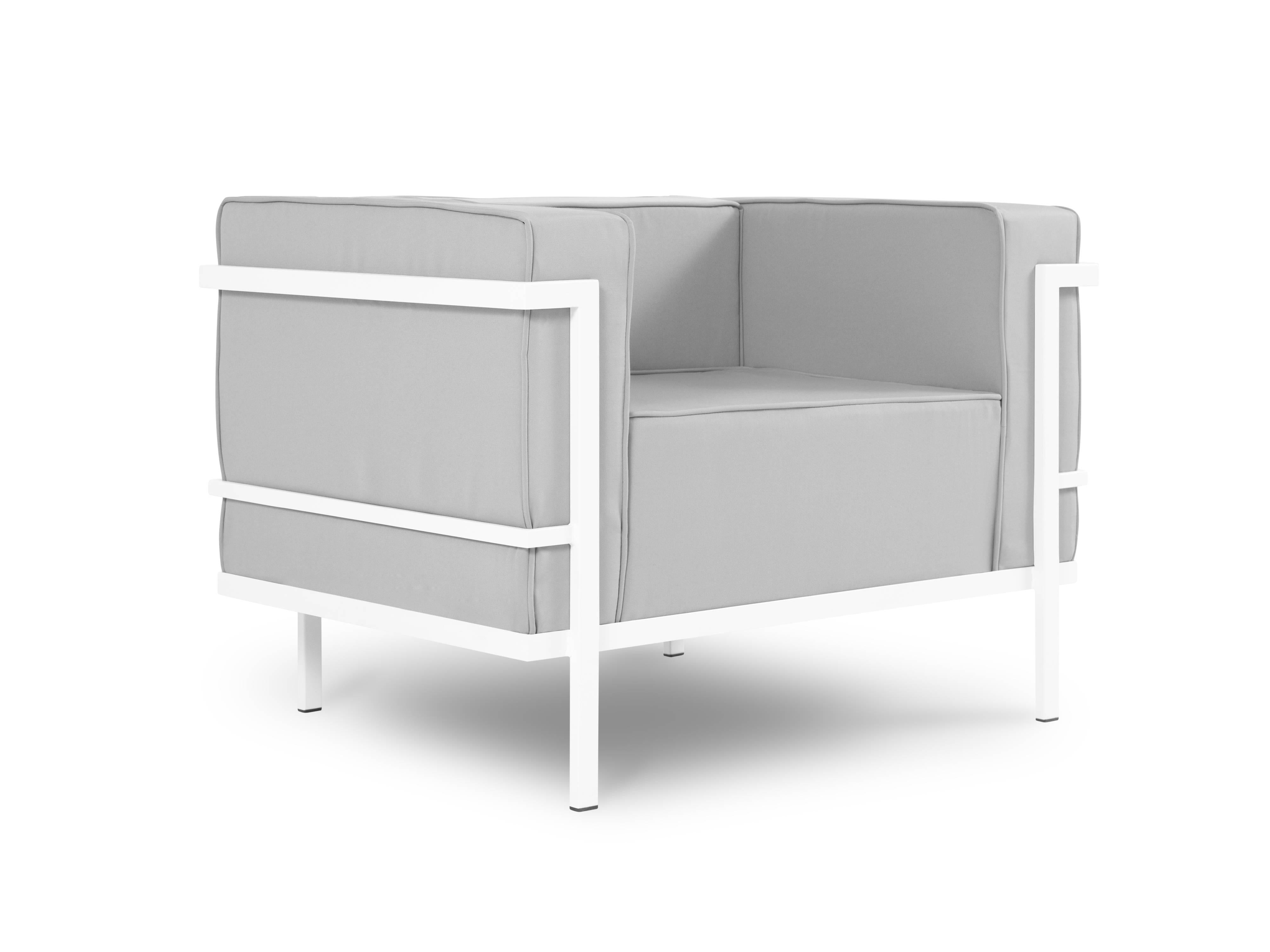 Calme Jardin Outdoor fauteuil Cannes White | 