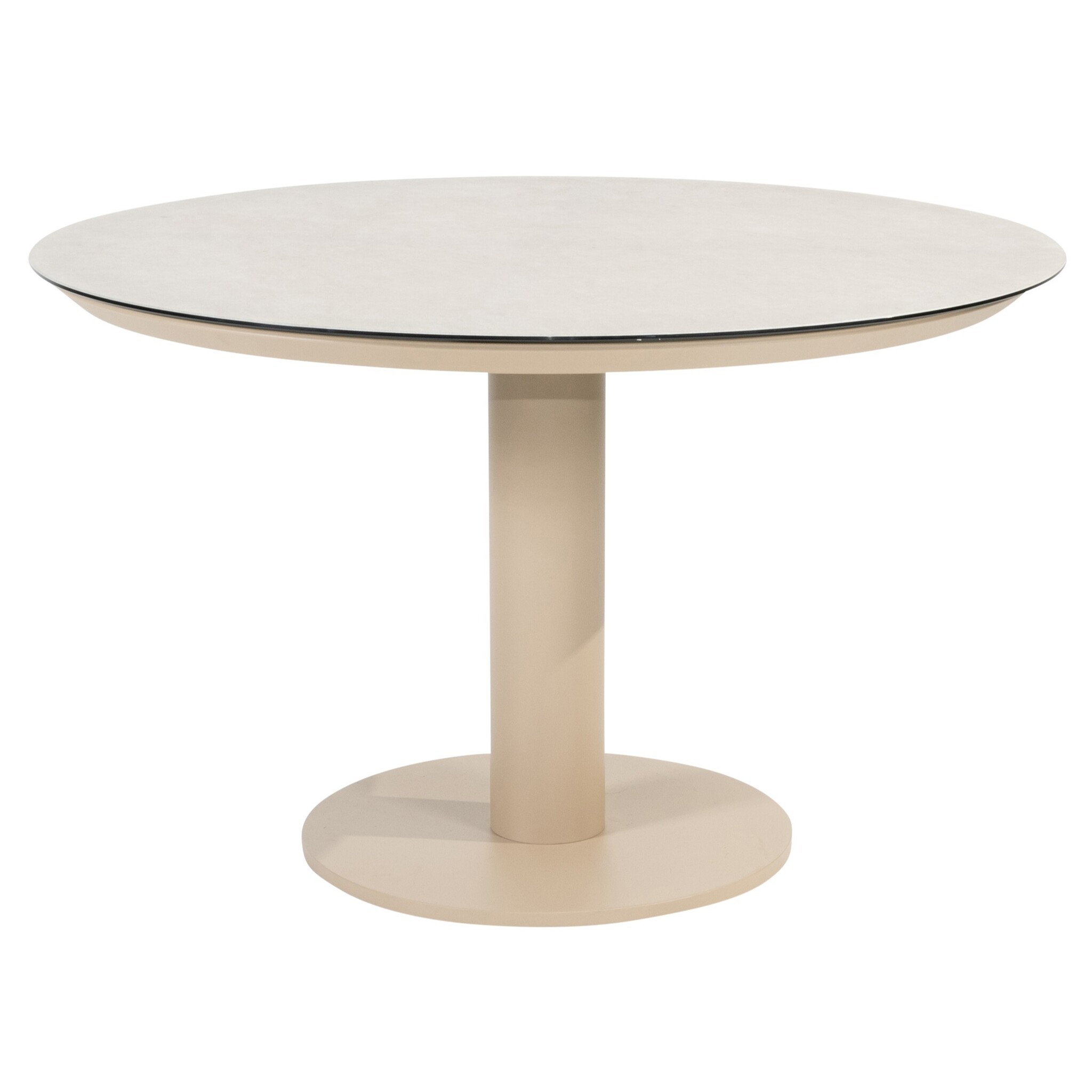 Taste 4SO Sarah dining tuintafel 120xH75 cm printed ceramic latte 