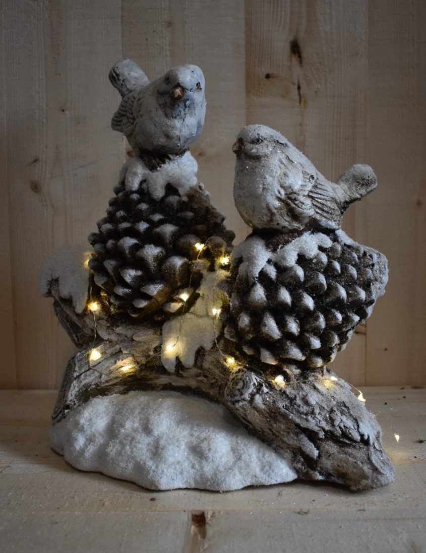 Hortus Bird w/LED decor. - 
