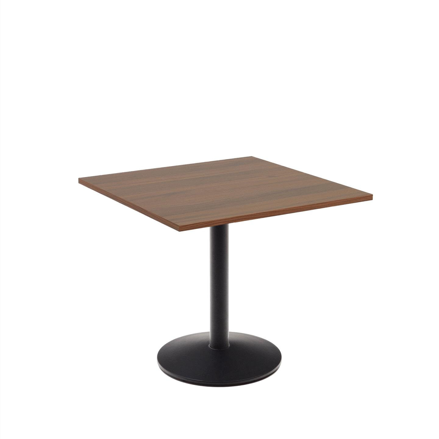 Kave Home Vierkante Bistrotafel Esilda 90 x 90m - Bruin
