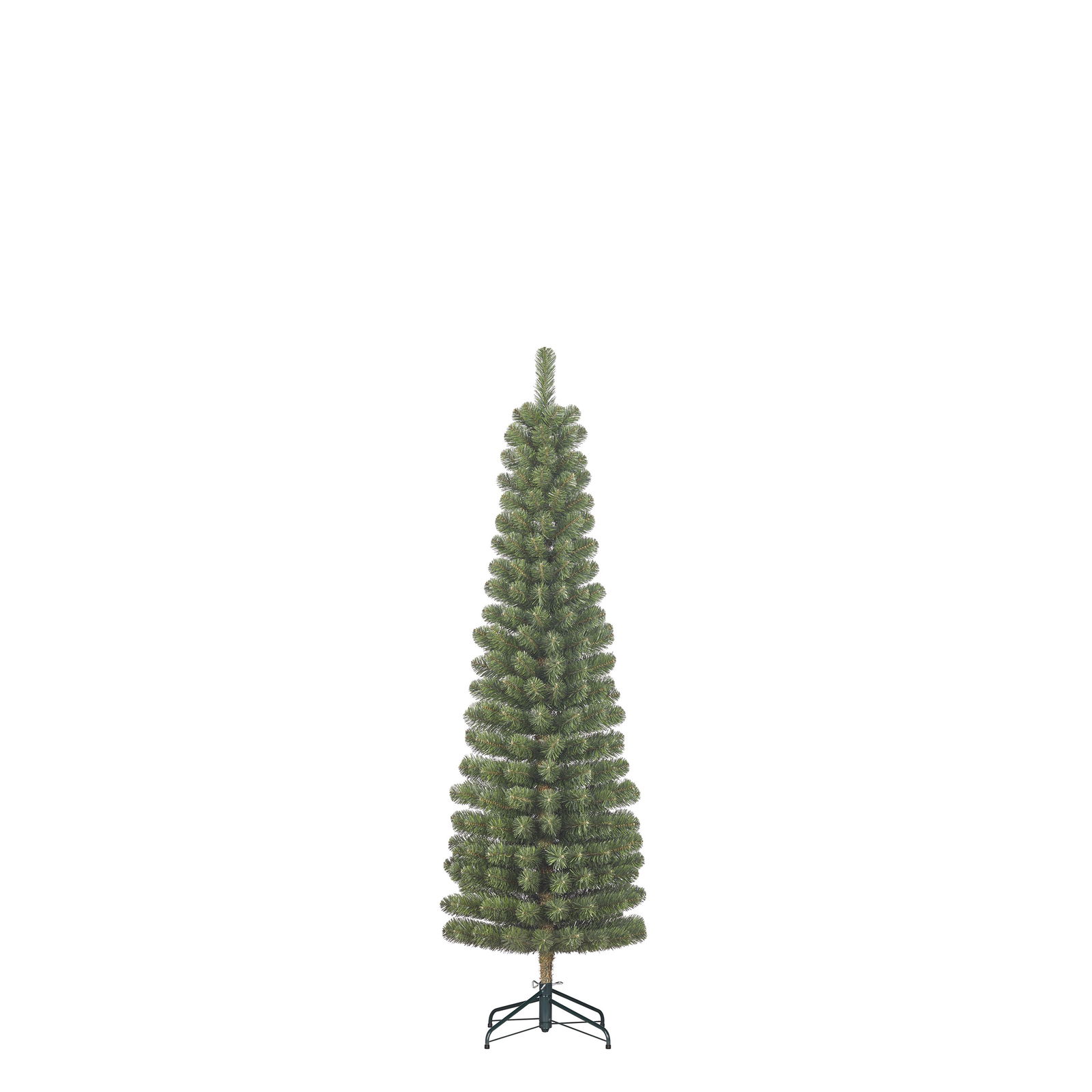 Black box Kunstkerstboom Charlton pilar groen H155 x dia. 48 cm  - 