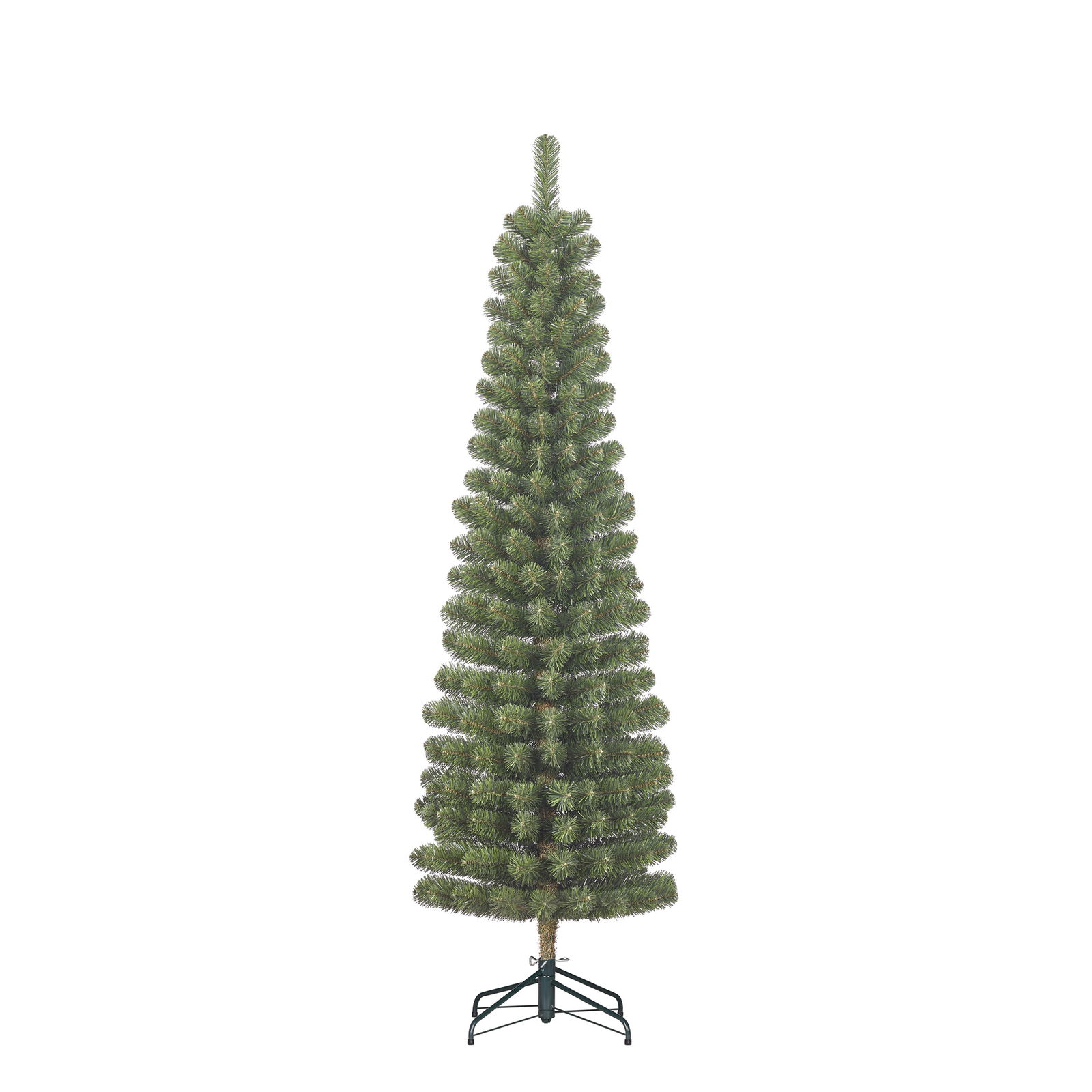 Black box Kunstkerstboom Charlton pilar groen H215 x dia. 56 cm  - 