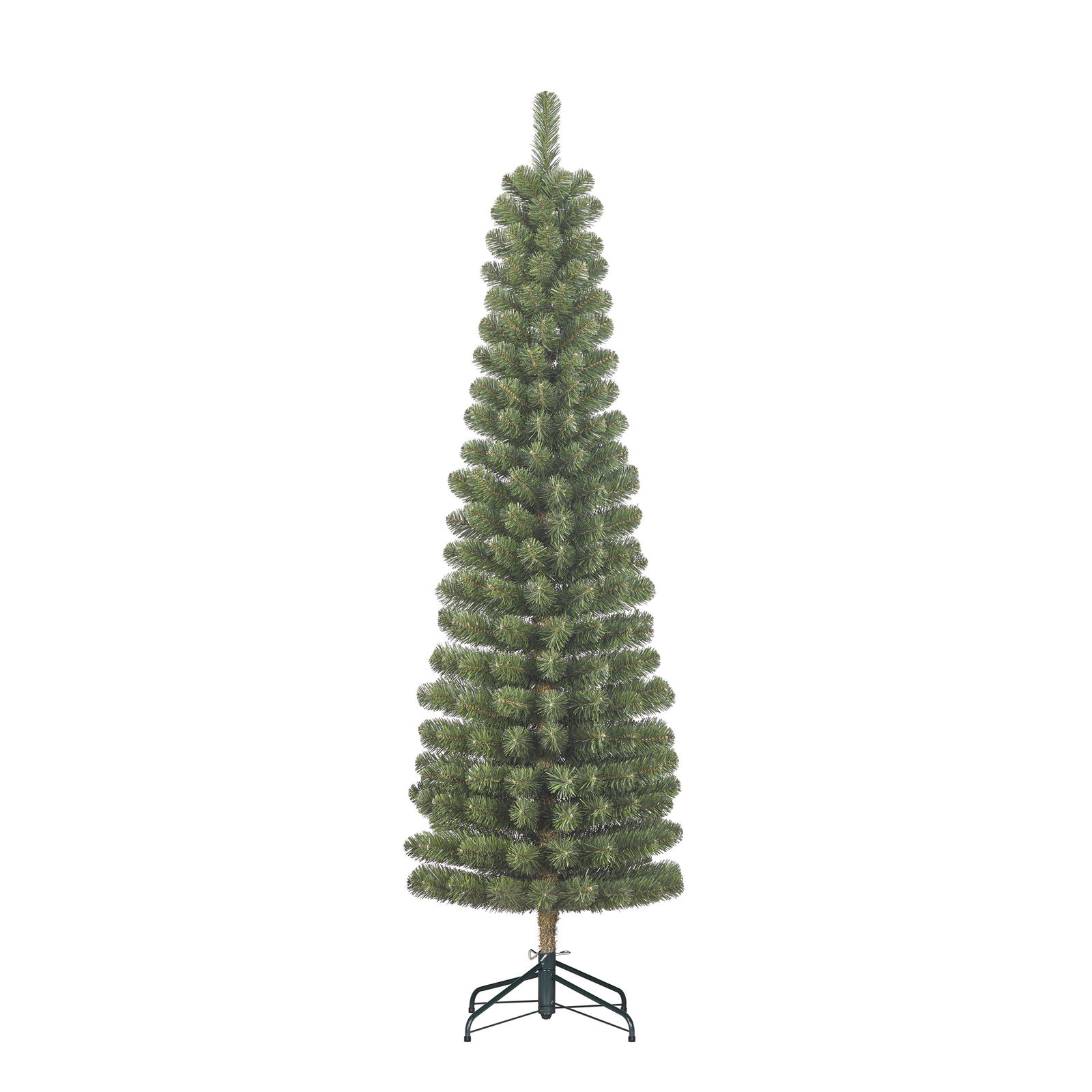Black box Kunstkerstboom Charlton pilar groen H230 x dia. 58 cm  - 