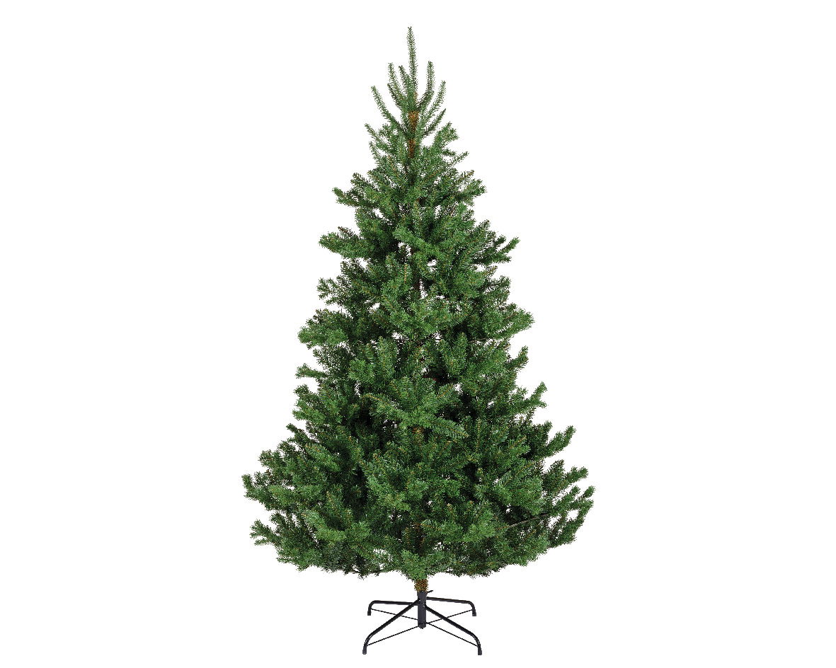 Everlands Alba fir kunstkerstboom dia. 137-H240 cm groen  - 
