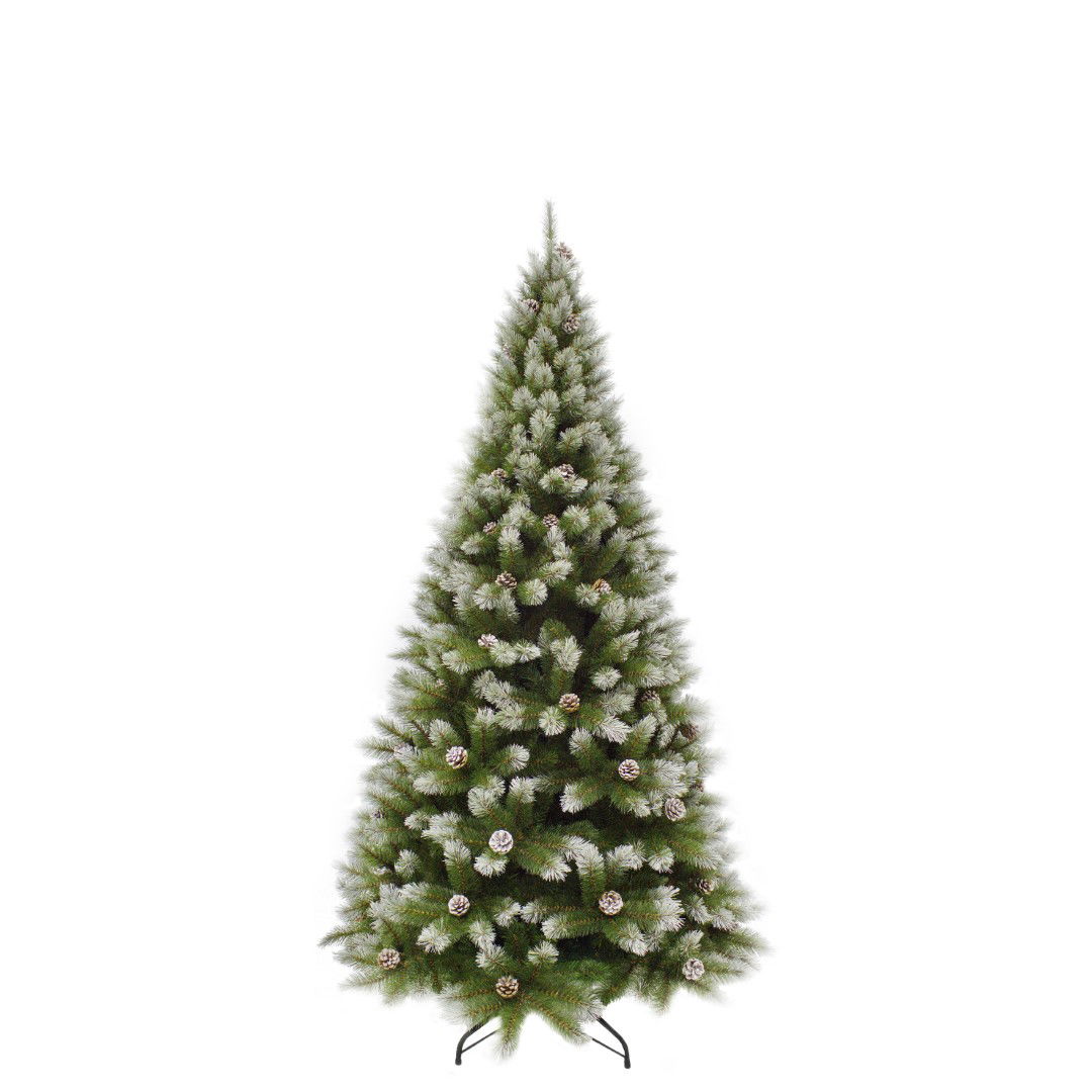 Triumph tree Kunstkerstboom Pittsburgh groen met pine cone H185 x dia. 102 cm  - 