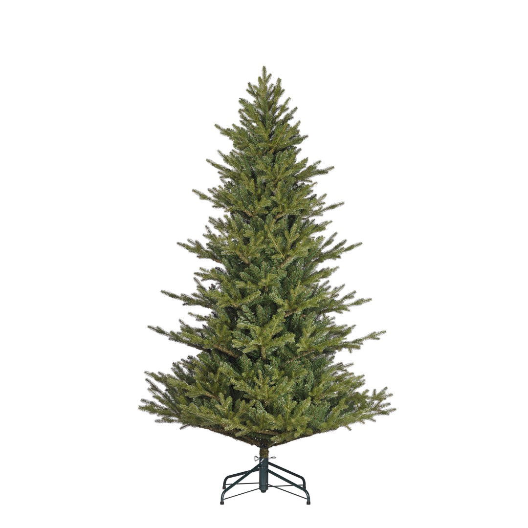 Black box Kunstkerstboom Meran groen H215 x dia. 137 cm  - 