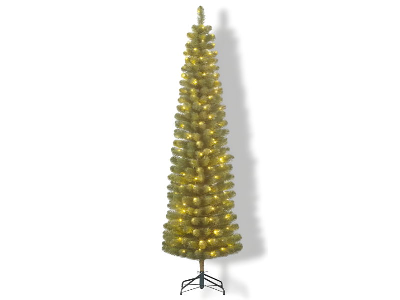Black box Kunstkerstboom Charlton Pilar Groen LED dia. 53x185 cm II  - 