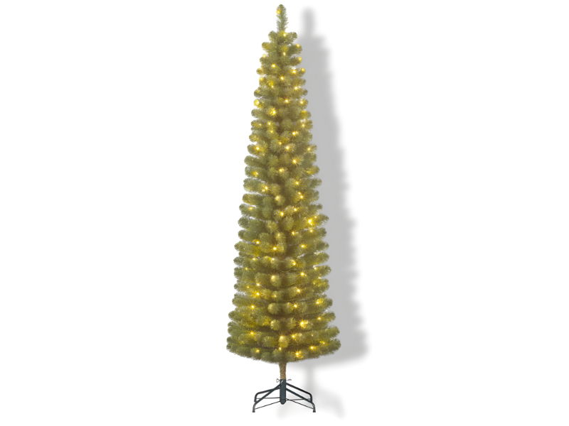 Black box Kunstkerstboom Charlton Pilar Groen LED H230 D58 cm  - 