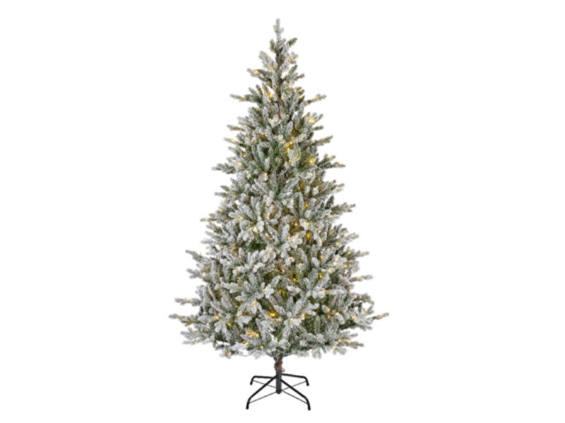 Everlands Allison bm prelit H210 D127 cm groen/wt/wit  - 