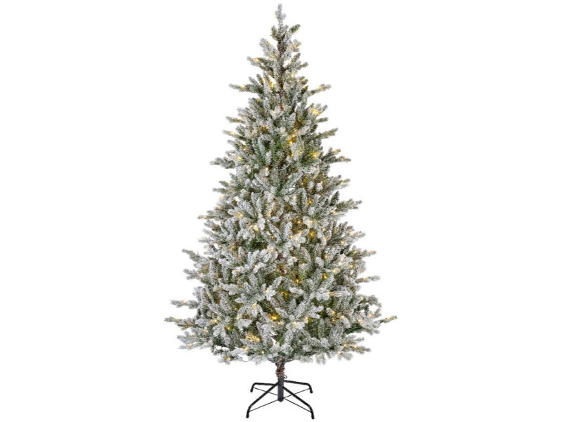 Everlands Allison bm prelit H240 D152 cm groen/wt/wit  - 
