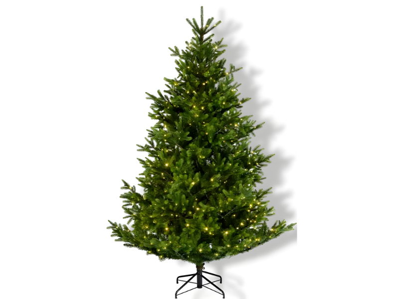 Everlands Nordmann Kunstkerstboom LED H240 D165 cm  - 