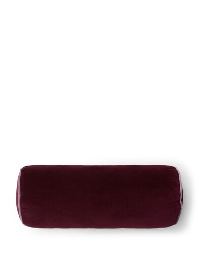 Essenza Luise roll cushion 22x50 Mauve Wine