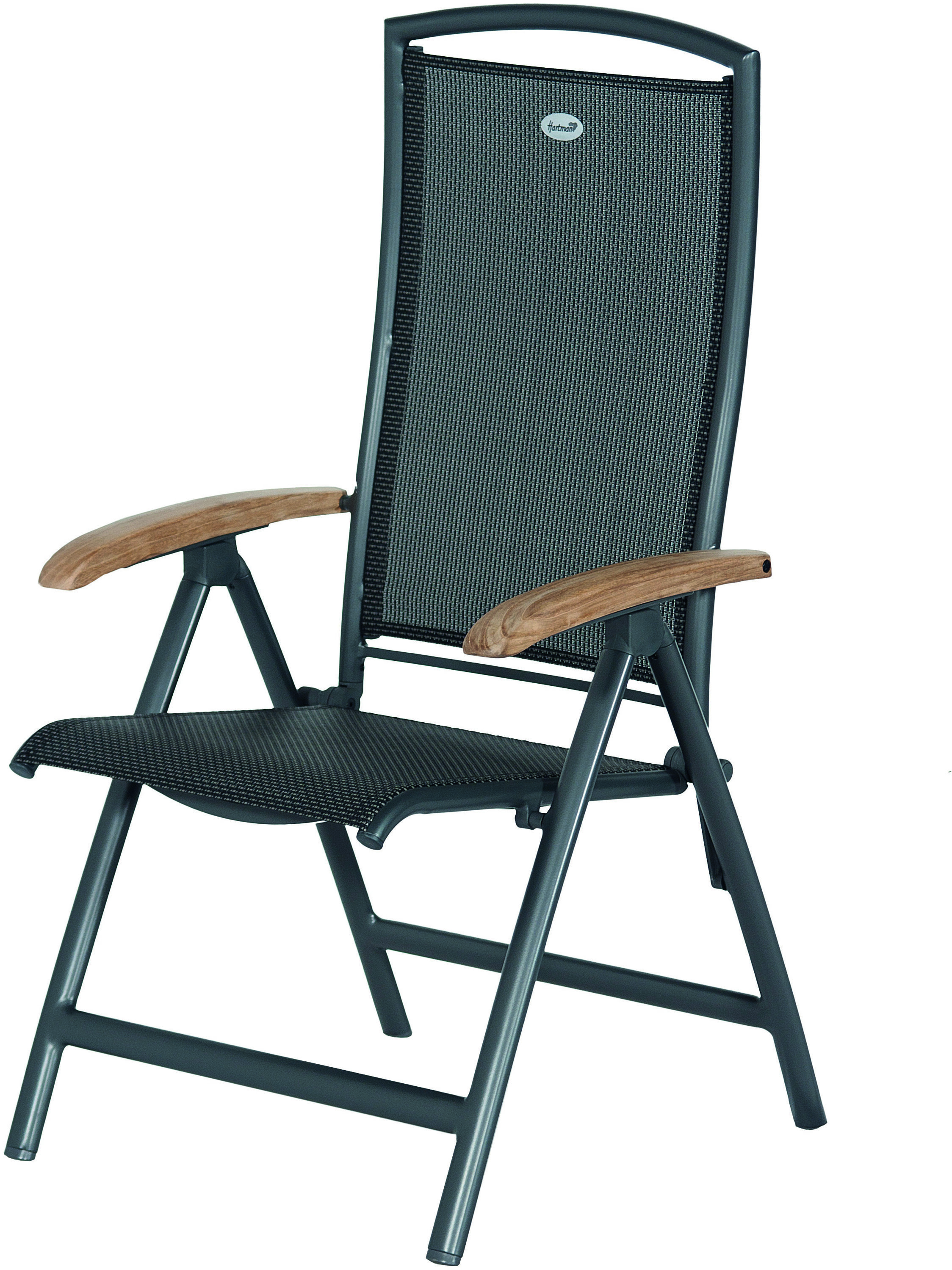 Hartman Verstelbare Tuinstoel Raffaelo - Antraciet