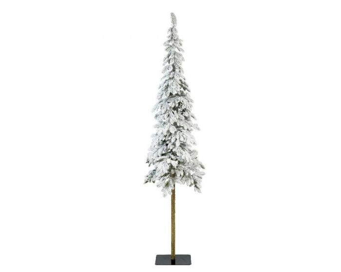 Everlands Kunstkerstboom  alpine boom sneeuw hl180 cm 150l wit/wit - 