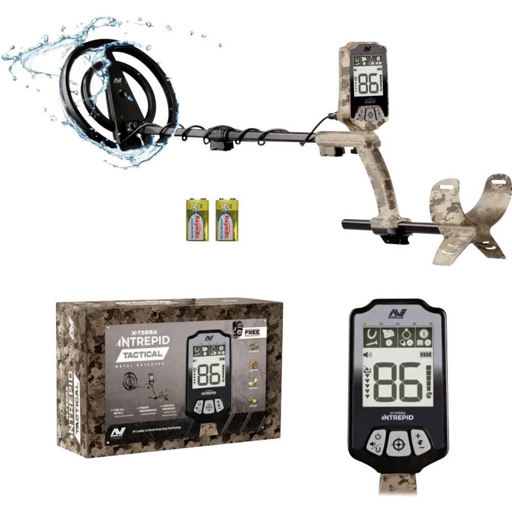MineLab X-Terra Intrepid Tactical Metaaldetector Digitaal (LCD) 3708-0201