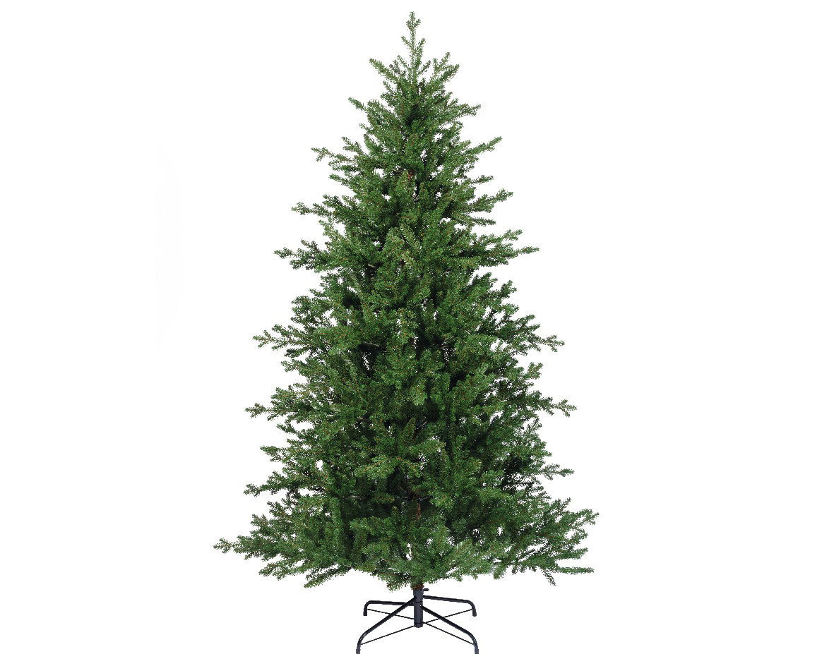 Everlands Kunstkerstboom Greenhill Fir groen H210 D140 cm  - 